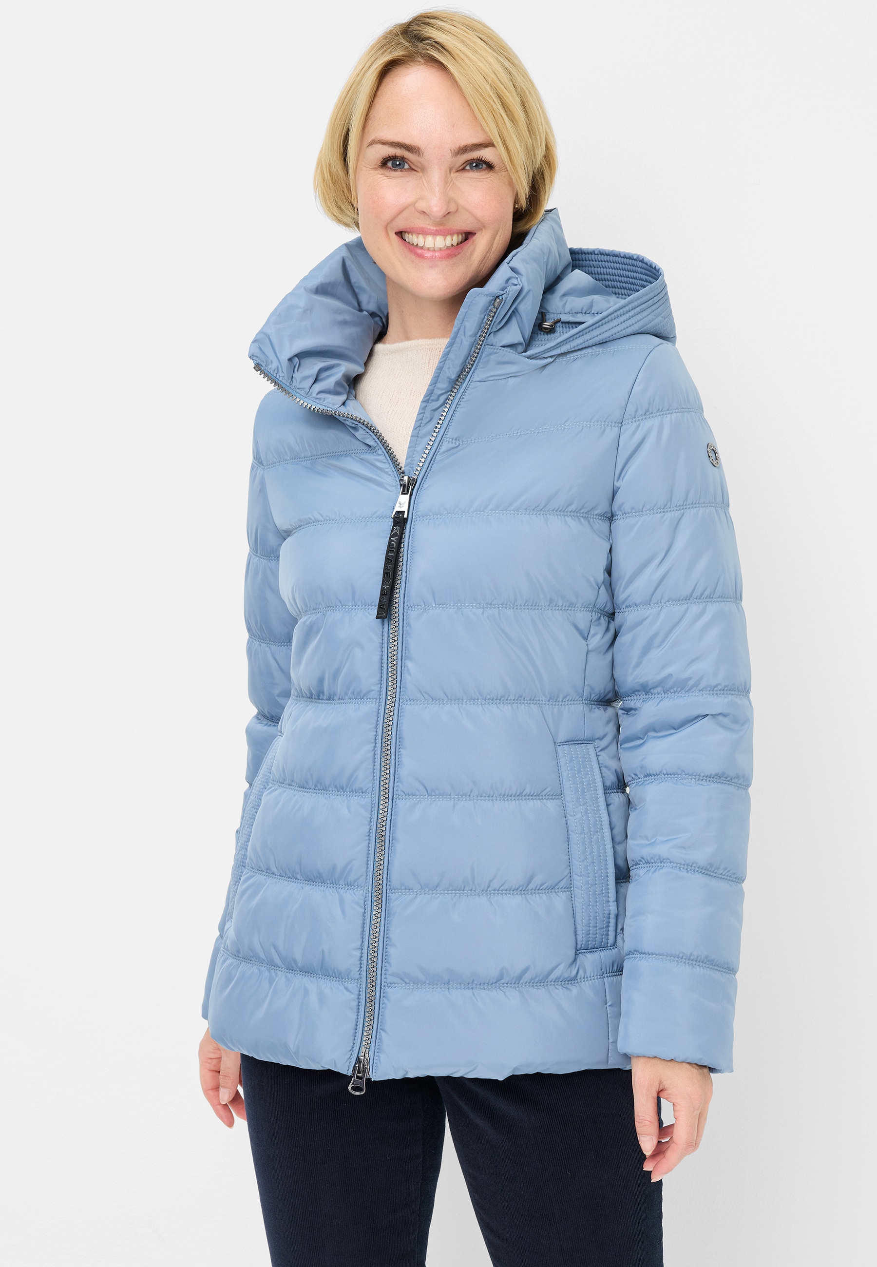 Fuchs Schmitt Steppjacke mit Kapuze abnehmbare Kapuze, Regular Fit