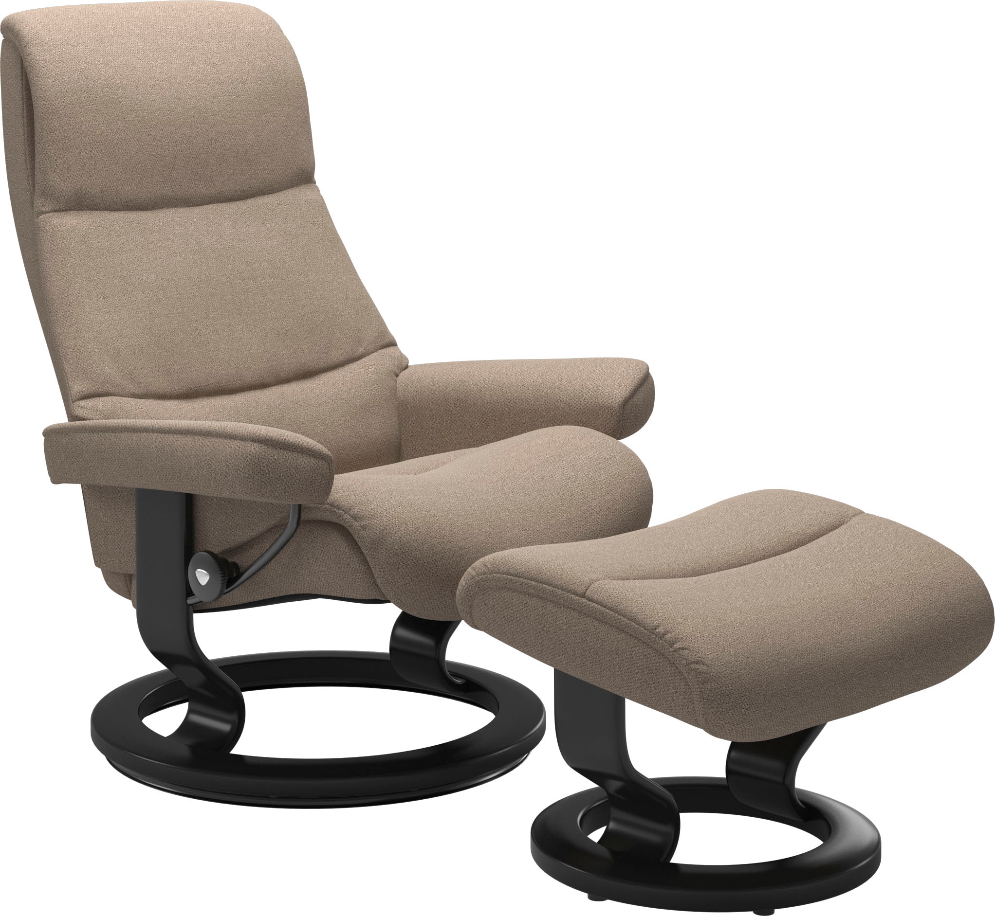 Stressless® Relaxsessel »View«, mit Classic Base, Größe M,Gestell Schwarz günstig online kaufen