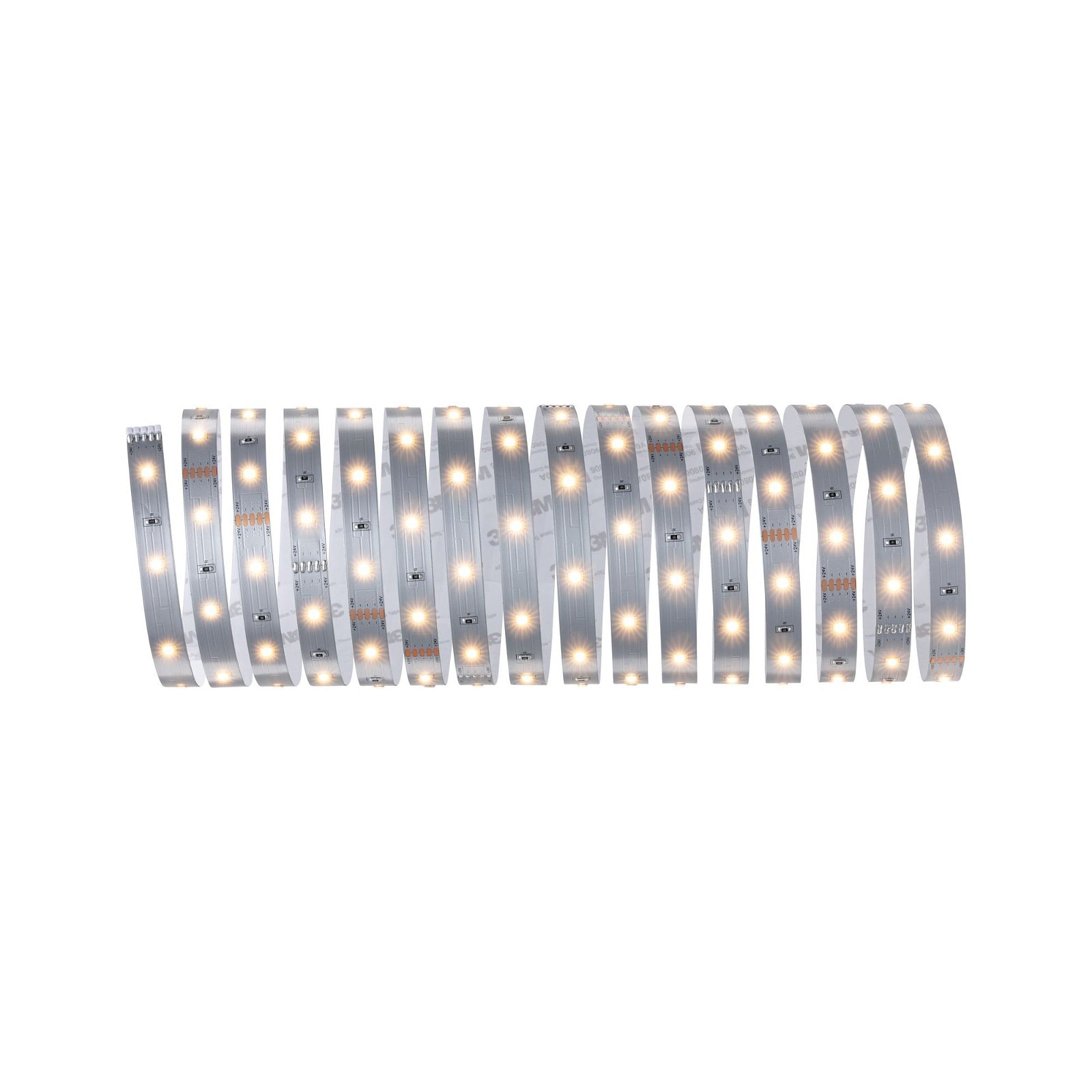 Paulmann LED-Streifen »MaxLED 250 Stripe 5m IP20 2700K 19W 230/24V Silber«, 1 St.-flammig