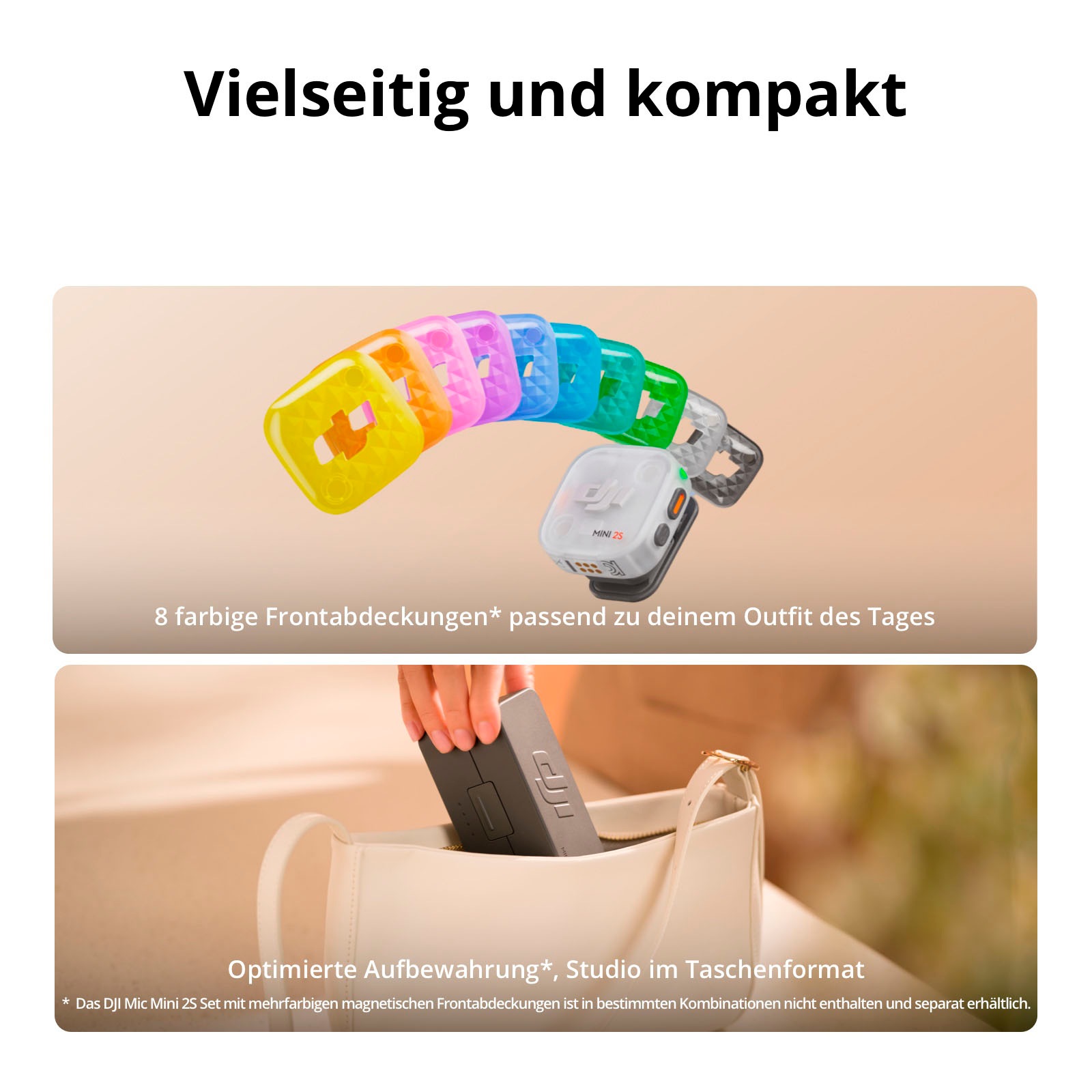 DJI Mikrofon »Mic Mini 2 (1 TX + 1 RX)«