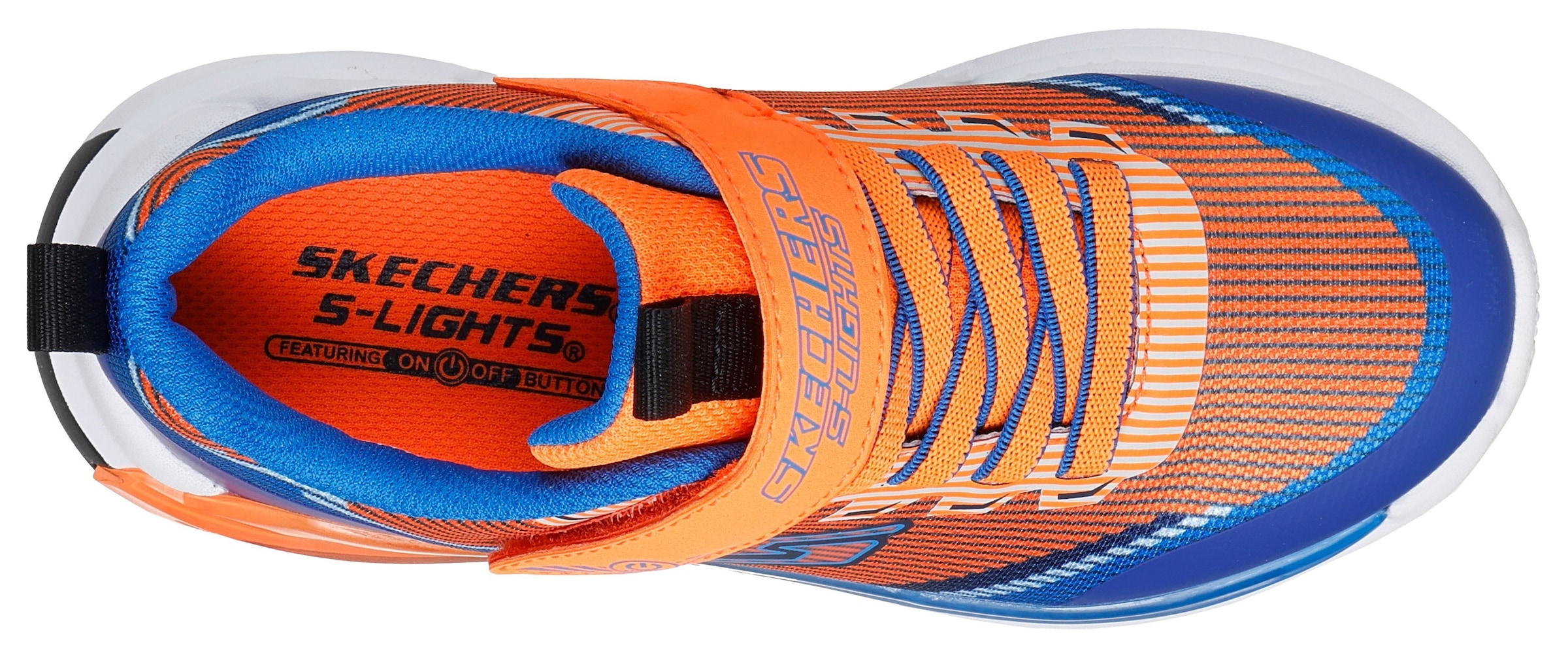 Skechers Sneaker »TRI-NAMICS 2.0«, Klettschuh mit Gummizug, Größenschablone zum Download