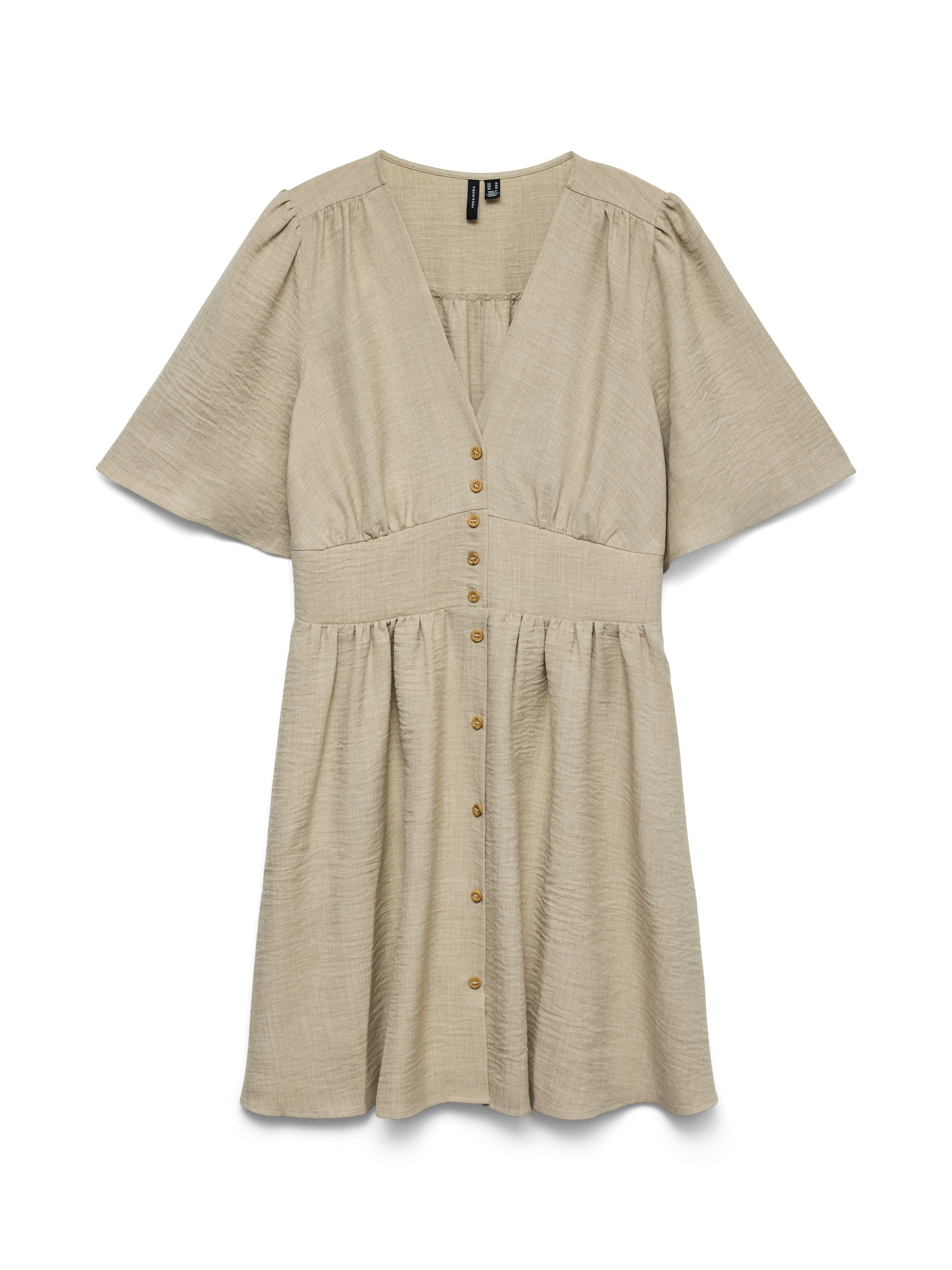 Vero Moda Minikleid »VMMELANEY 2/4 SHORT DRESS WVN NOOS«, Sommerkleid