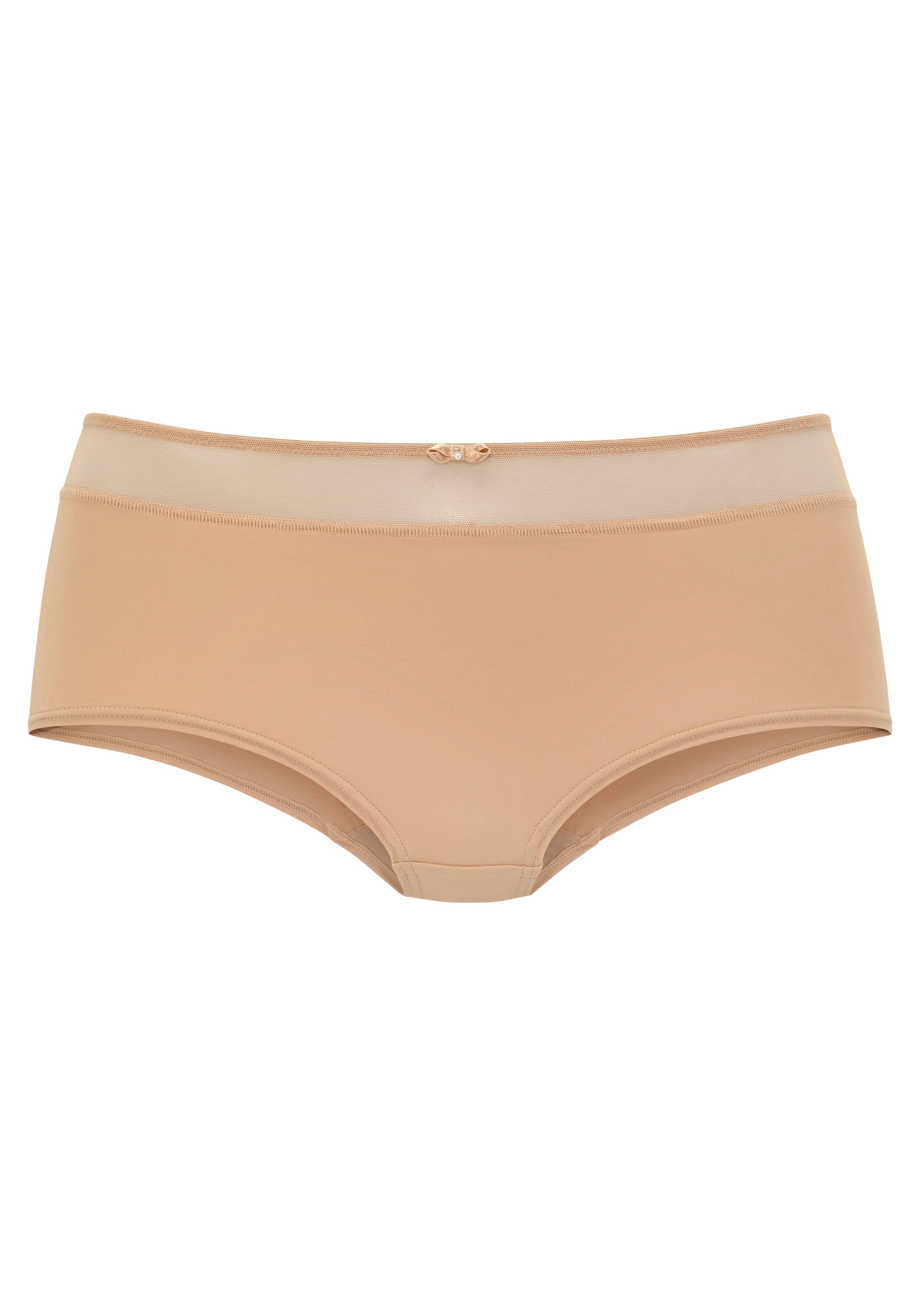 Nuance Panty, mit transparentem Bund und Zierschleife