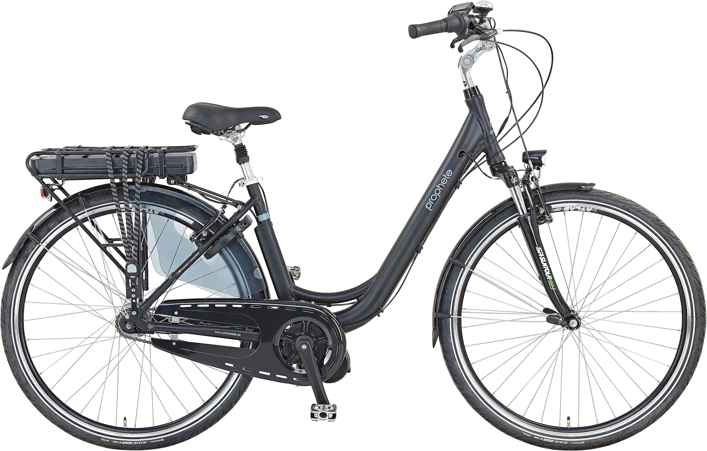 Prophete E-Bike »E-Bike City«, 7 Gang, Shimano, Nexus, Mittelmotor 250 W