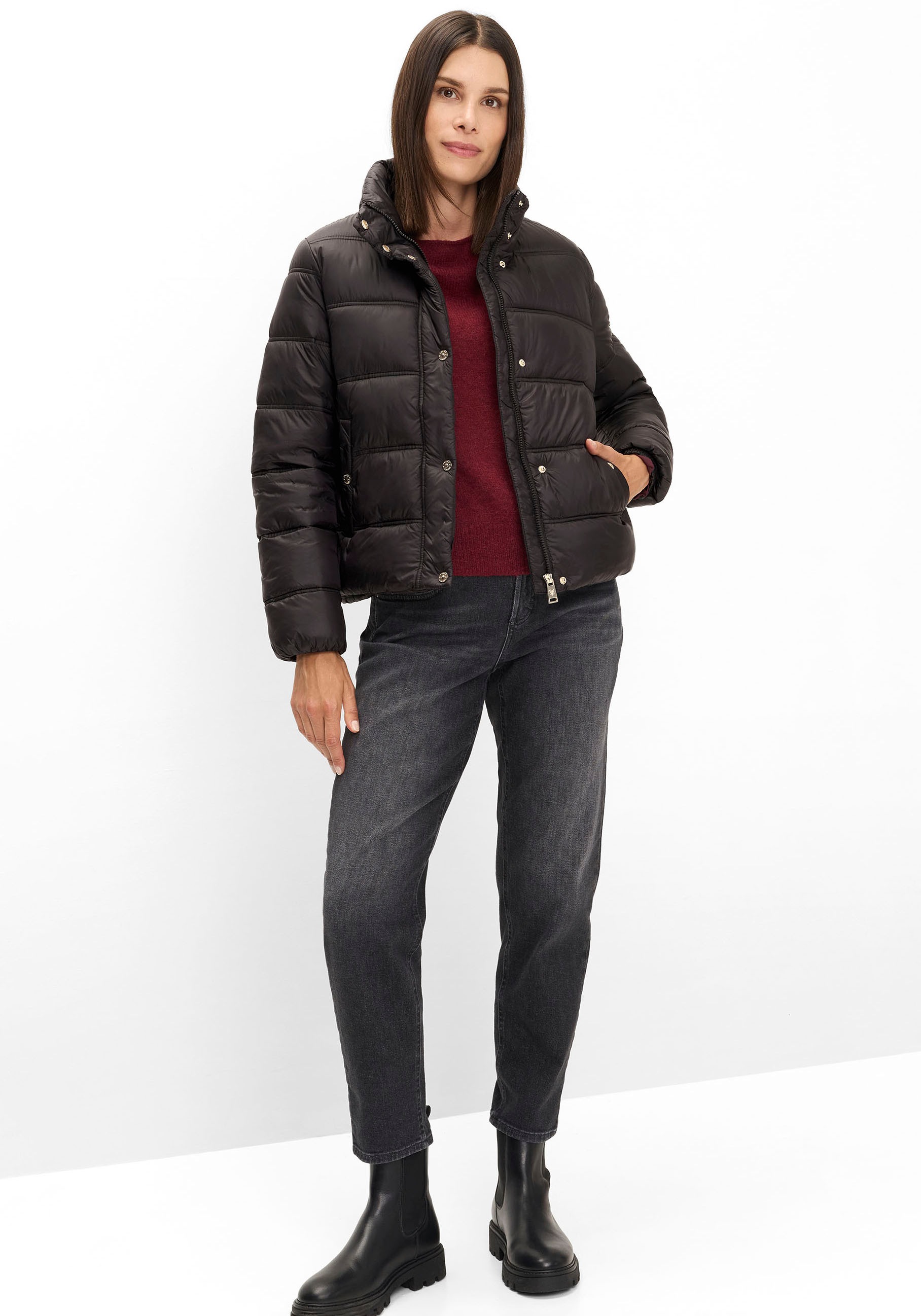Fuchs Schmitt Steppjacke, ohne Kapuze, mit Eingrifftaschen an der Seite