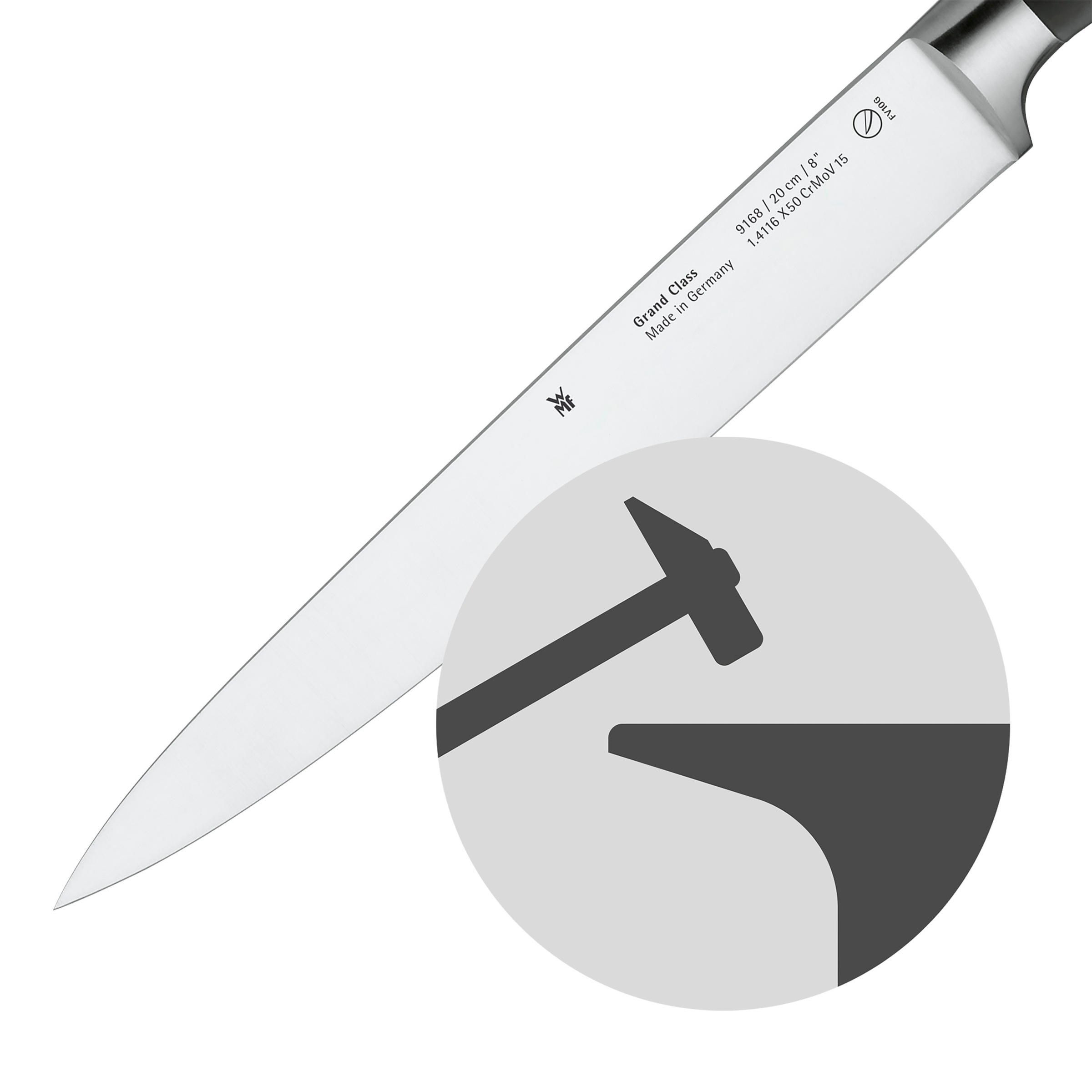 WMF Fleischmesser »Grand Class«, (1 tlg.), langanhaltende Schärfe, handgesc günstig online kaufen