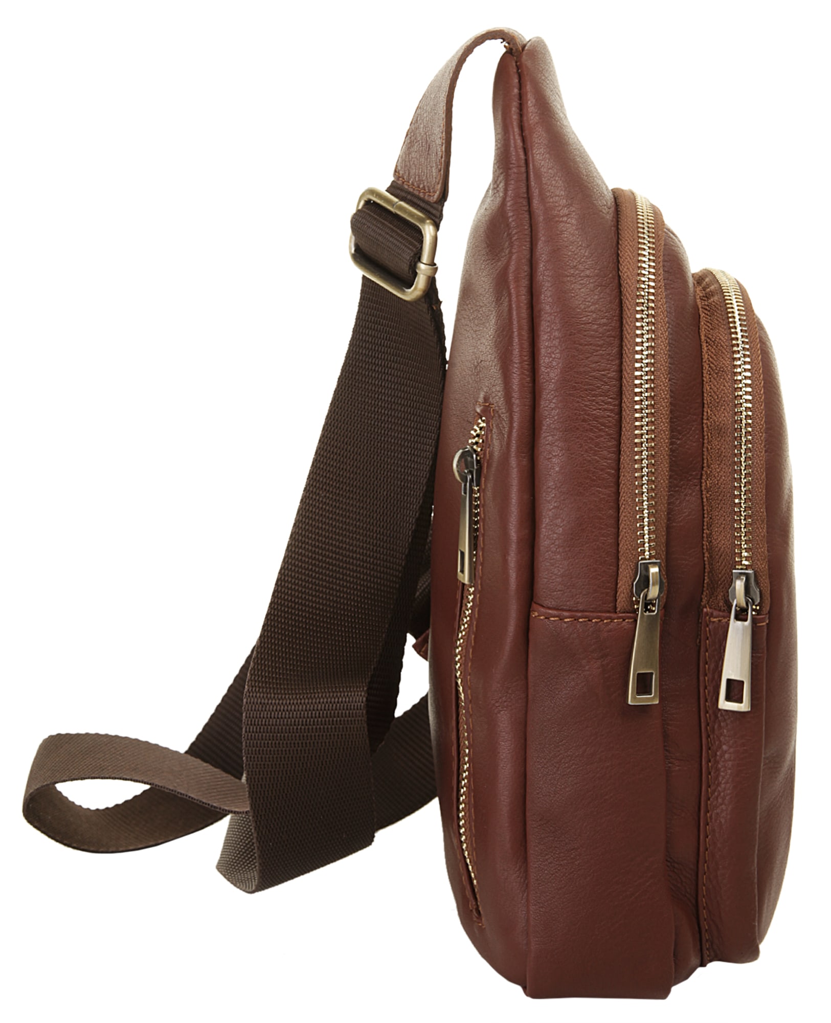 Piké Umhängetasche, echt Leder, Made in Italy