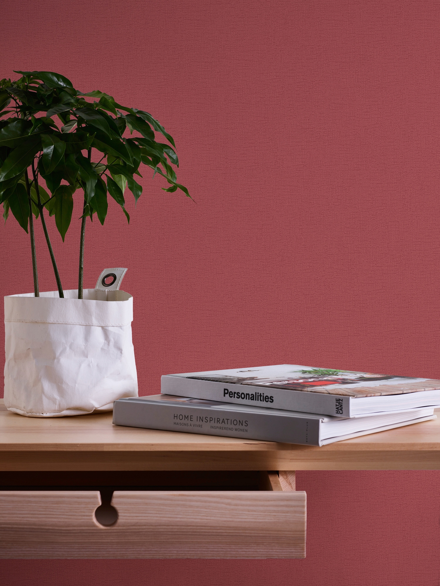 A.S. Création Vliestapete »Attractive«, einfarbig-unifarben-uni, Uni Tapete einfarbig Tapeten Wohnzimmer Schlafzimmer Küche Flur Design