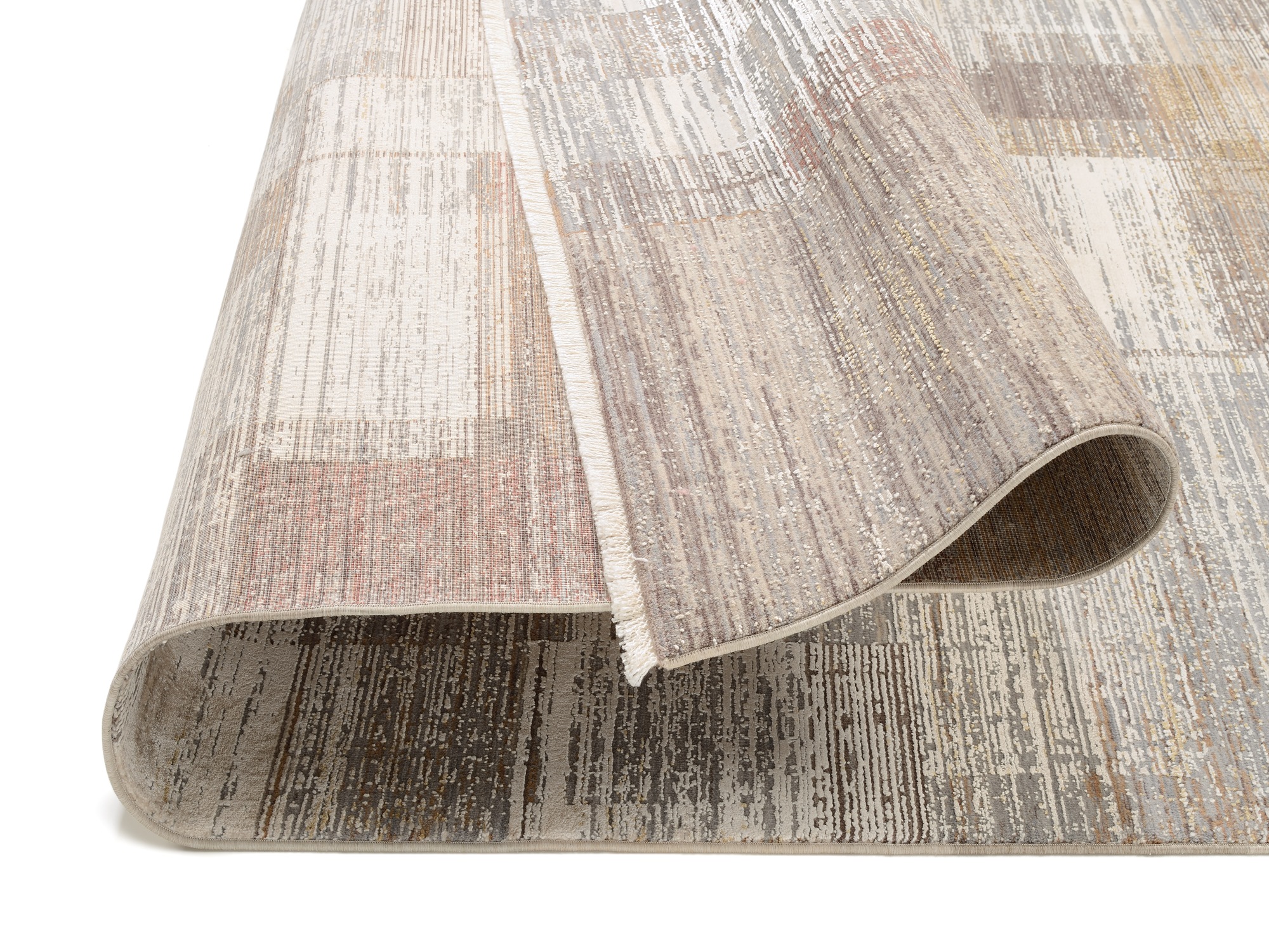 OCI DIE TEPPICHMARKE Teppich »FARBEN CITY«, rechteckig, Klassisches Muster, eingefasst, in 3-D-Optik