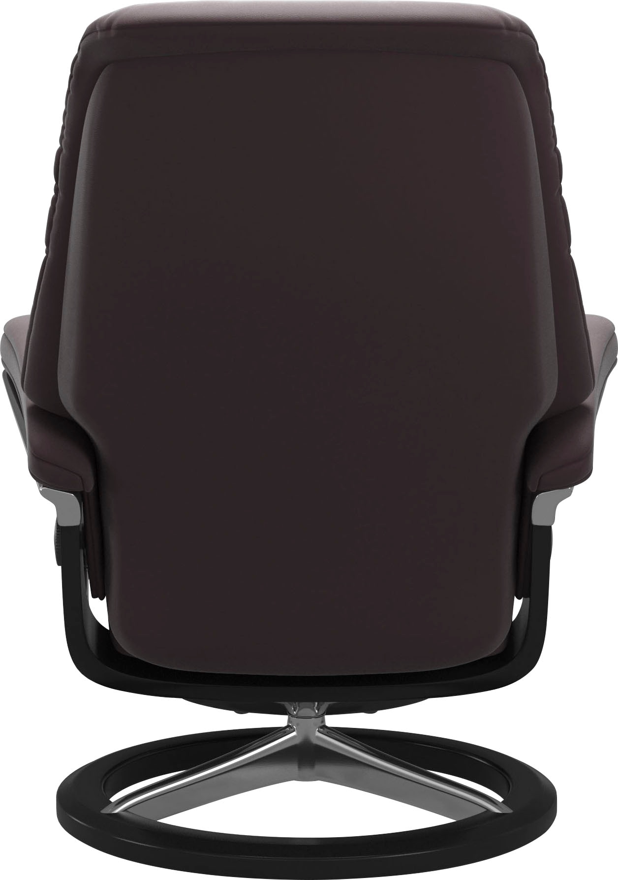 Stressless® Relaxsessel »Sunrise«, (Set, Relaxsessel mit Hocker), mit Signature Base, Größe M, Gestell Schwarz