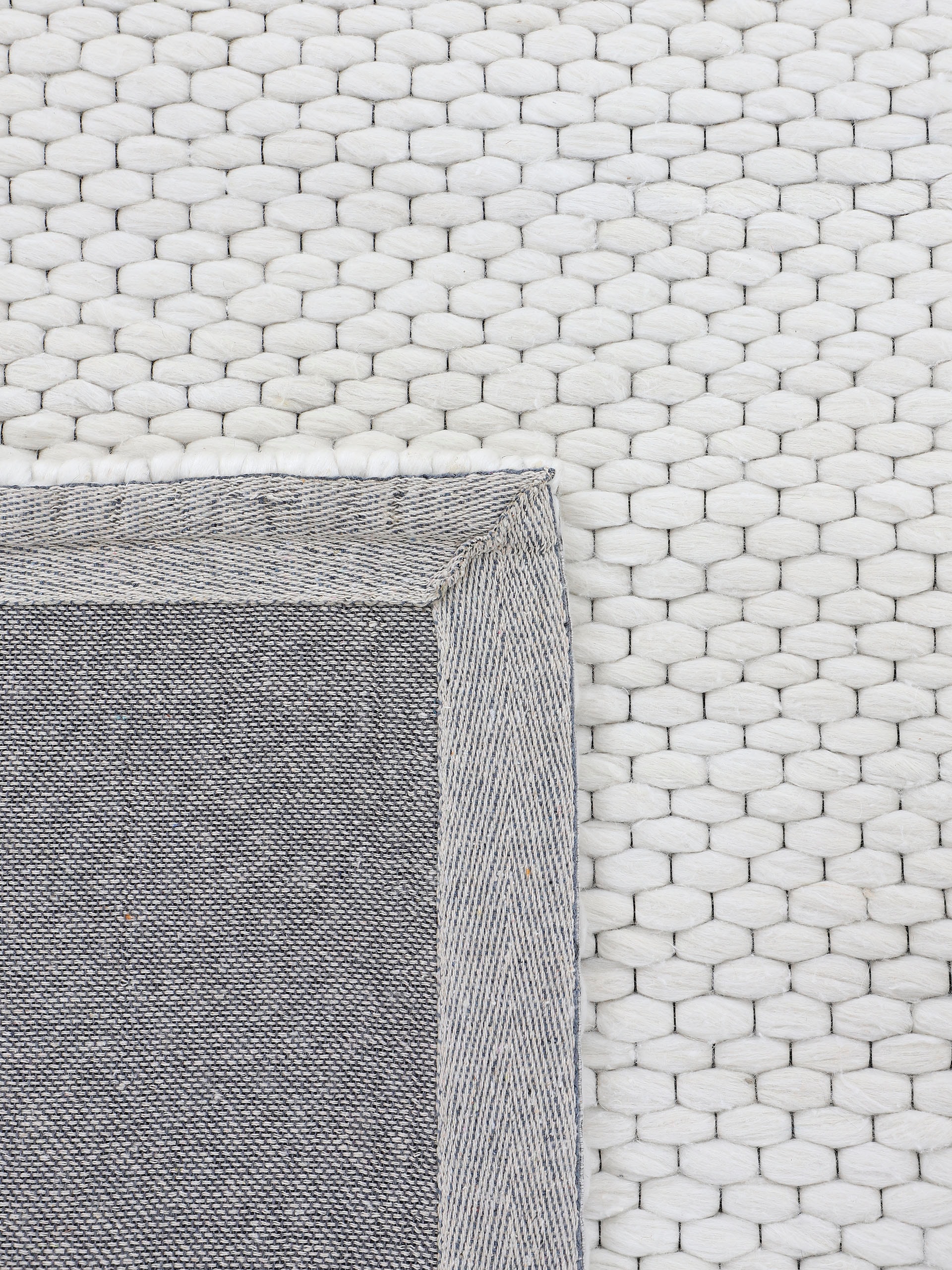 carpetfine Läufer »Sina«, rechteckig, 14 mm Höhe, Handweb Teppich, reine Wolle, meliert, handgewebt, weich & kuschelig