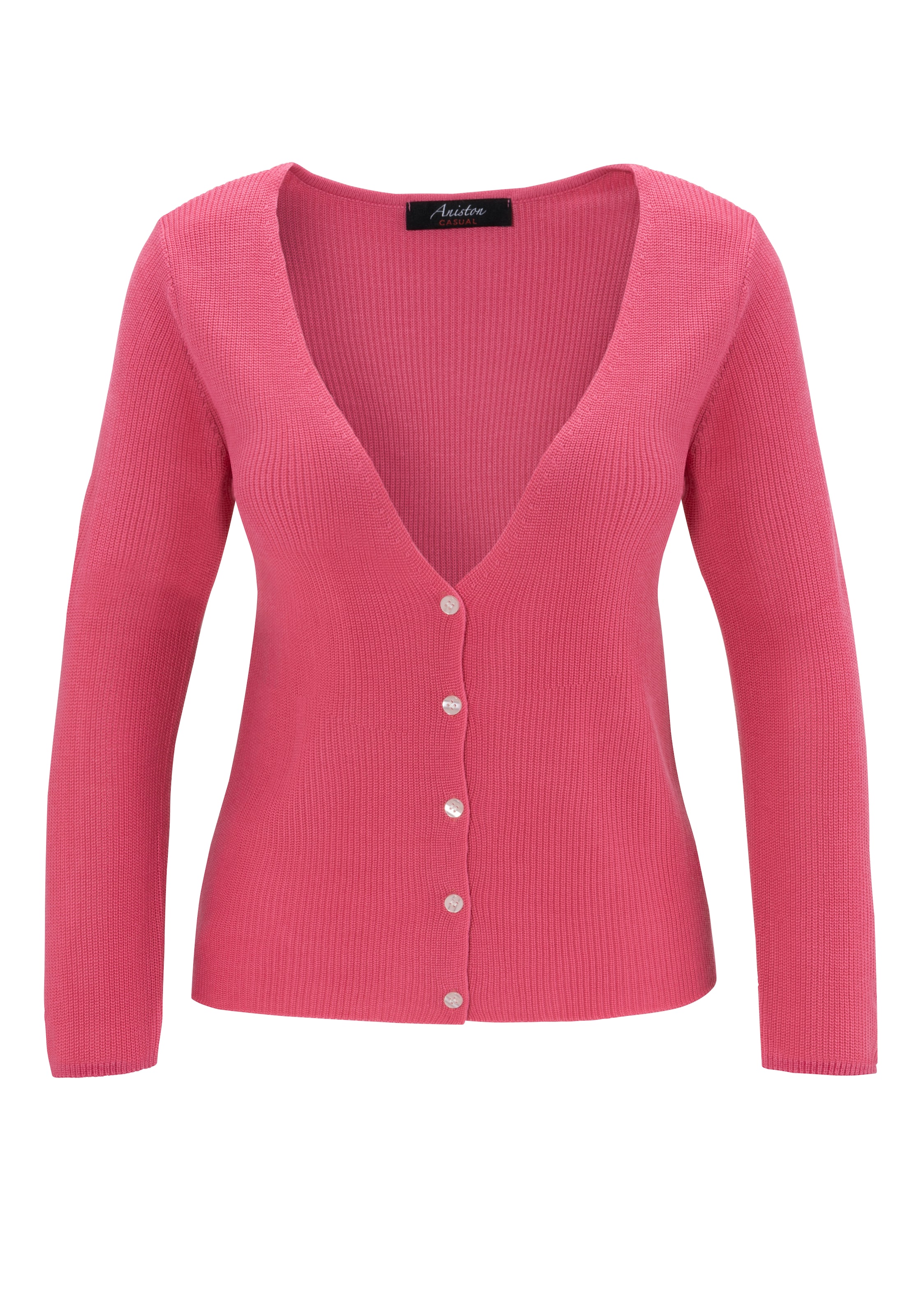 Aniston CASUAL kaufen Farbpalette KOLLEKTION in NEUE Strickjacke, - trendiger online