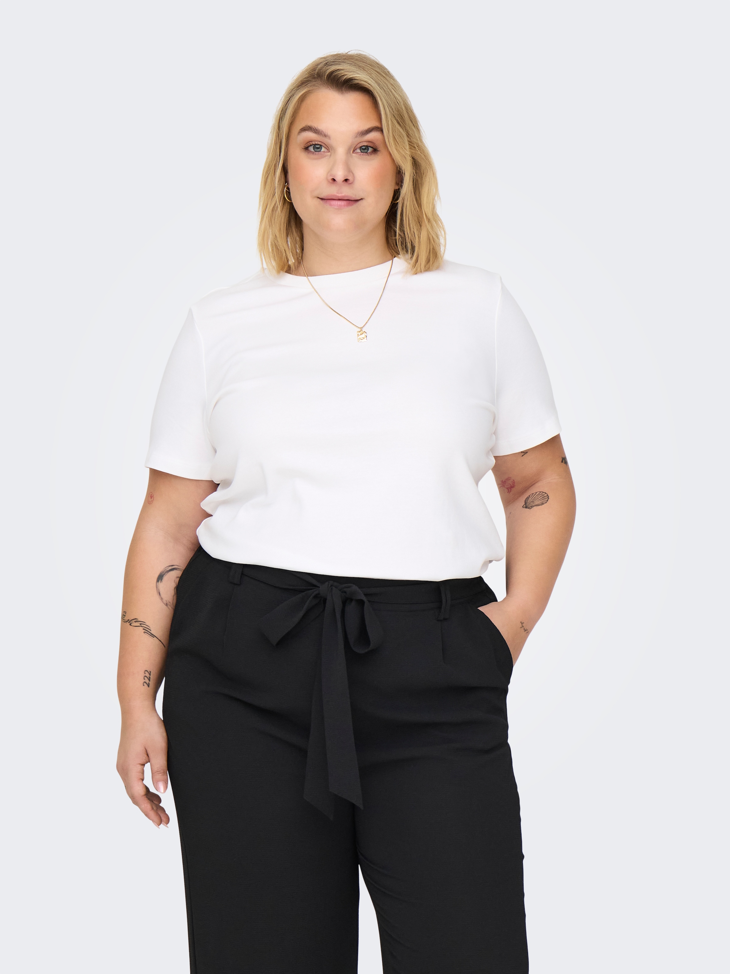 ONLY CARMAKOMA T-Shirt »CARJEN SS JEANS TEE JRS«