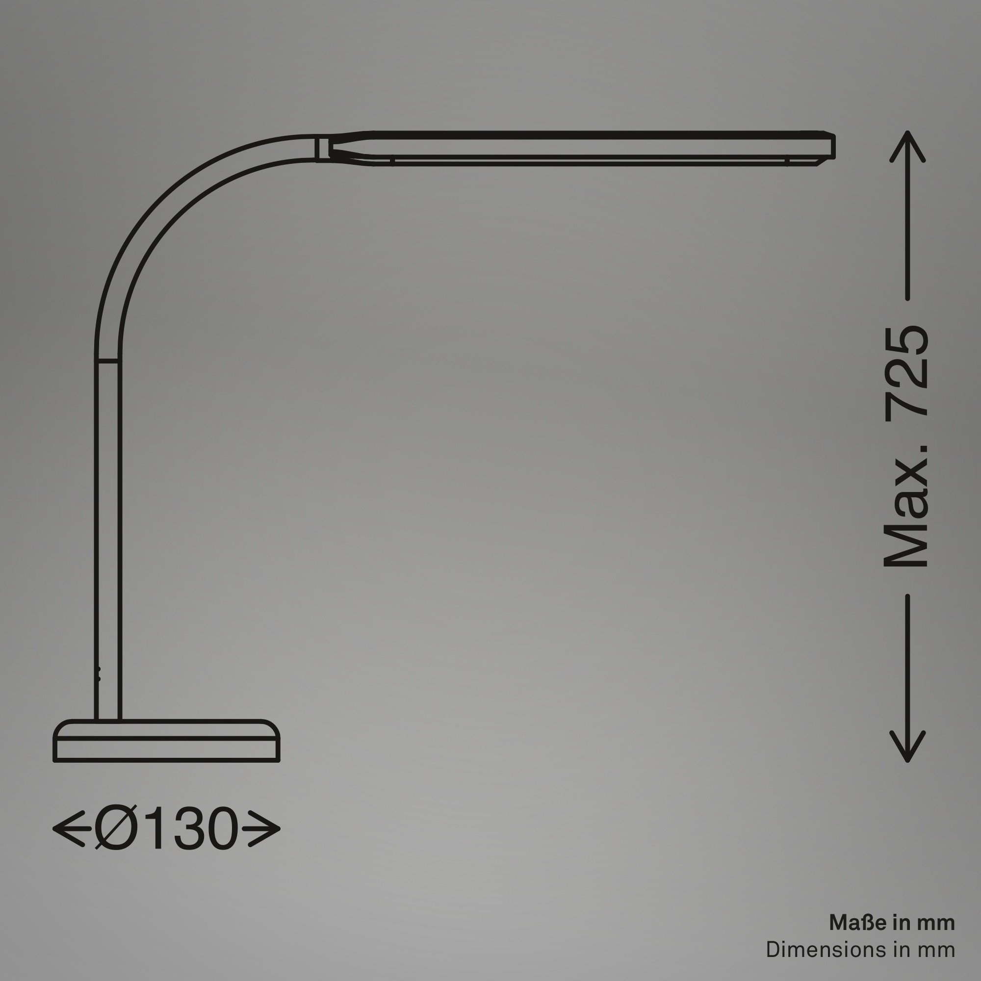 Briloner Leuchten LED Tischleuchte »MURA 7660016«