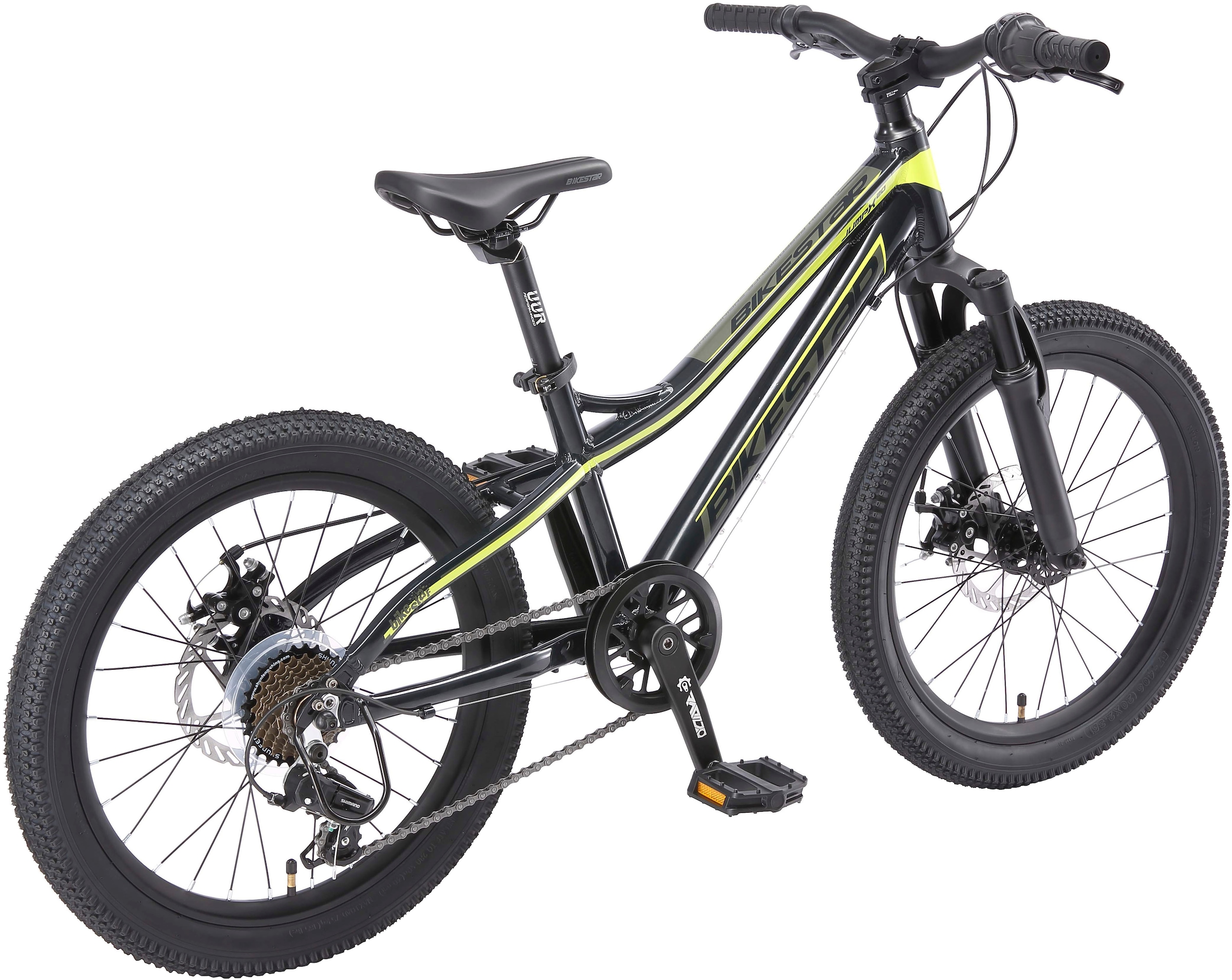 Bikestar Jugendfahrrad 7 Gang Shimano RD-TY21 Schaltwerk Kettenschaltung