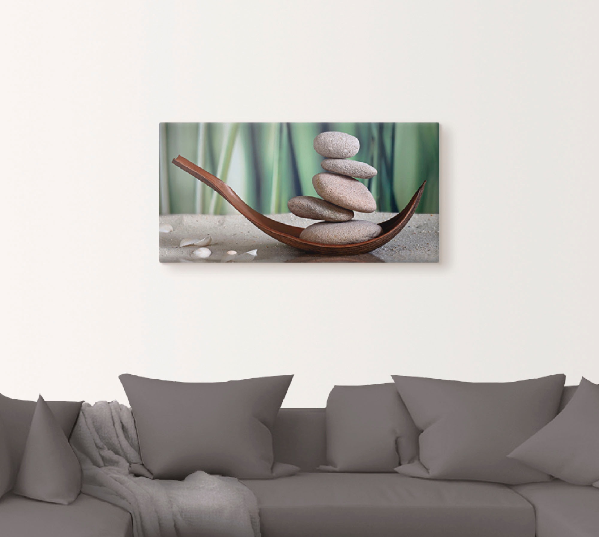 Artland Wandbild »Gleichgewicht«, Zen, (1 St.), als Leinwandbild, Poster, Wandaufkleber in verschied. Größen