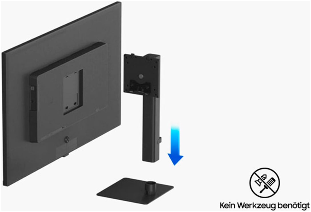 Samsung LED-Monitor »S27D700EAU«, 68 cm/27 Zoll, 3840 x 2160 px, 4K Ultra HD, 5 ms Reaktionszeit, 60 Hz