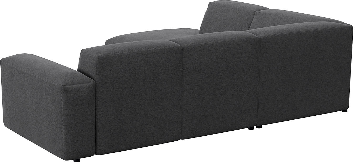 FLEXLUX Ecksofa »Lucera, super bequem durch hochwertigen Sitzaufbau mit Kaltschaum«, modern & anschmiegsam, L-Form, Designsofa