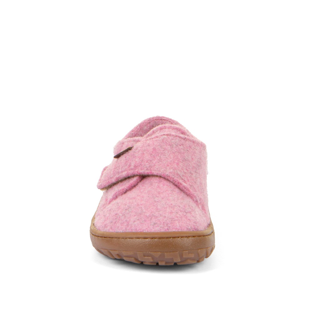 froddo® Hausschuh »BAREFOOT WOOLY«, Klettschuh, Kindergartenschuh mit Wollfutter