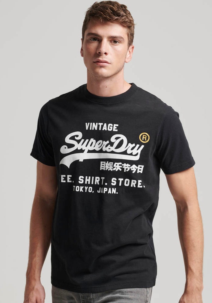 Superdry T-Shirt »VINTAGE VL STORE CLASSIC TEE« online bestellen