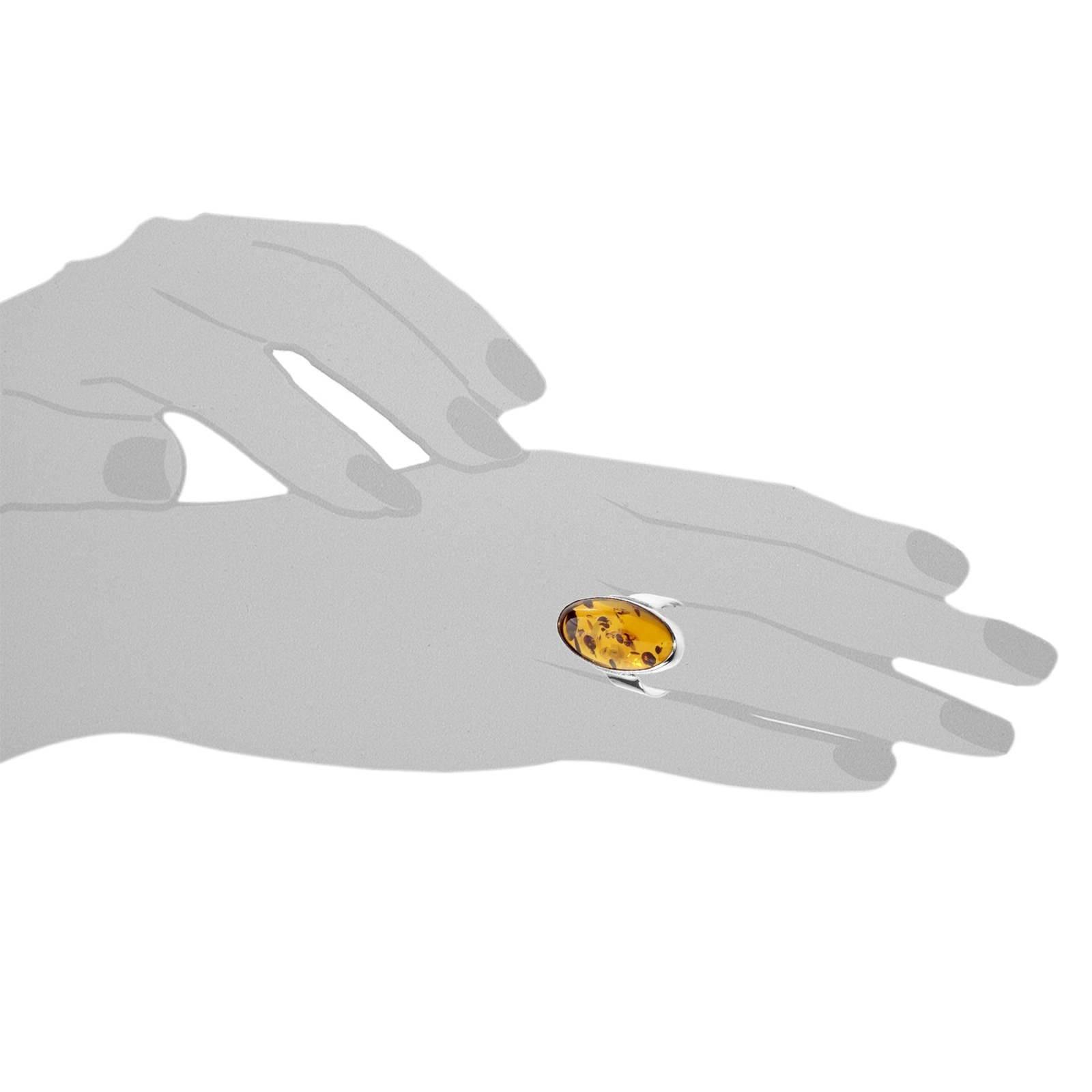 OSTSEE-SCHMUCK Fingerring »Ostsee-Schmuck Ring Classic 30x13 Ring Classic 30x13«