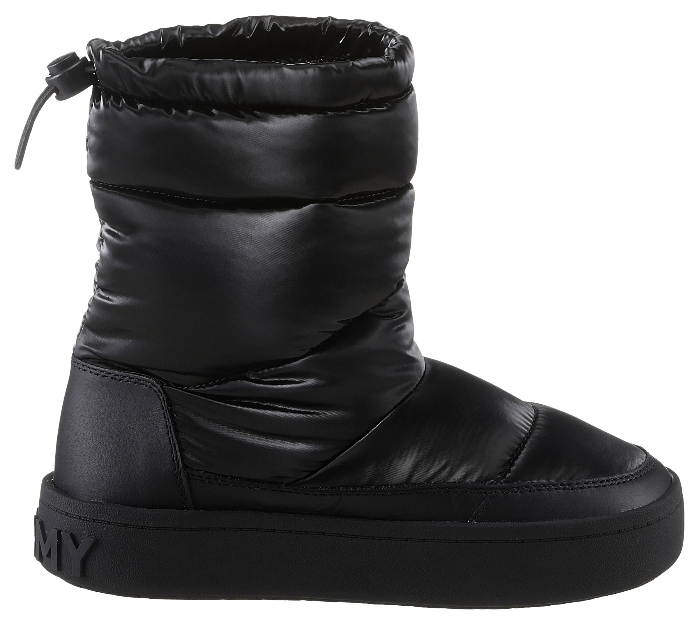 Tommy Jeans Snowboots »TJW WINTER FEMININE BOOT«, Plateau, Schneestiefel, Winterboots zum Schlupfen