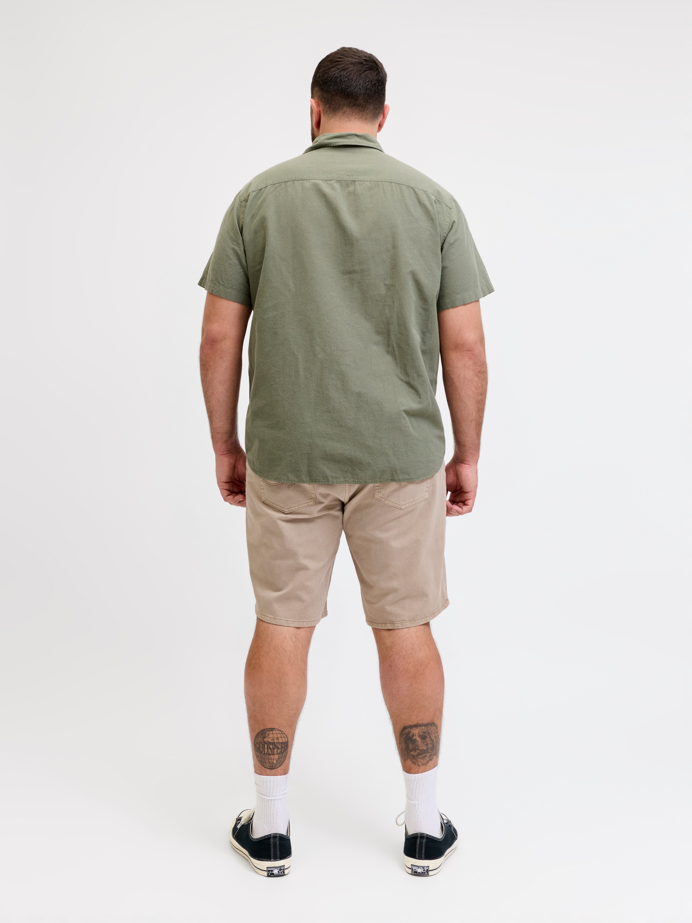 Jack & Jones PlusSize Shorts »JPSTTONY ORIGINAL 017 SHORTS MID S PLS«  Baumwolle, regular fit