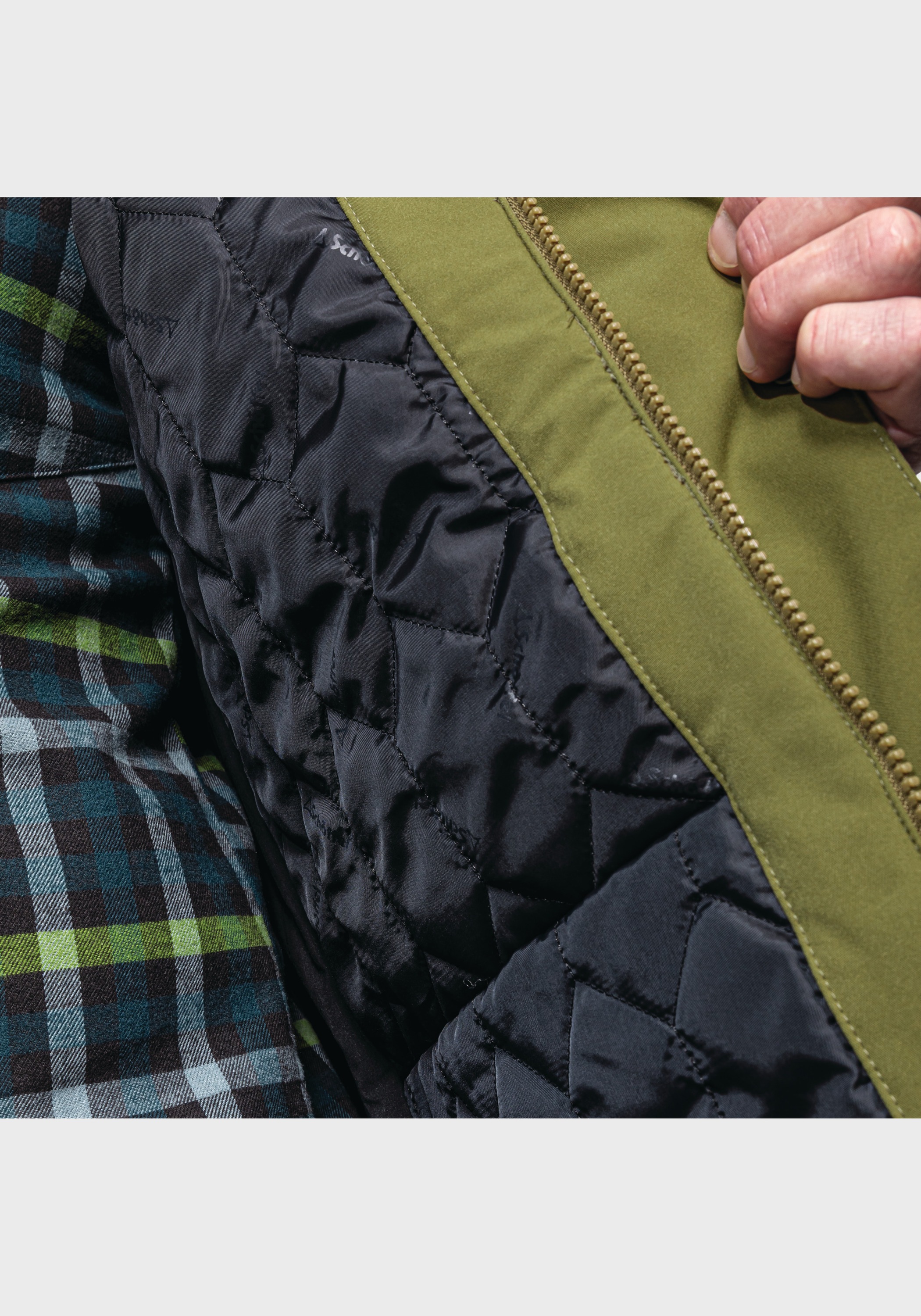 Schöffel Outdoorjacke »Ins. Jacket Bastianisee M«, mit Kapuze