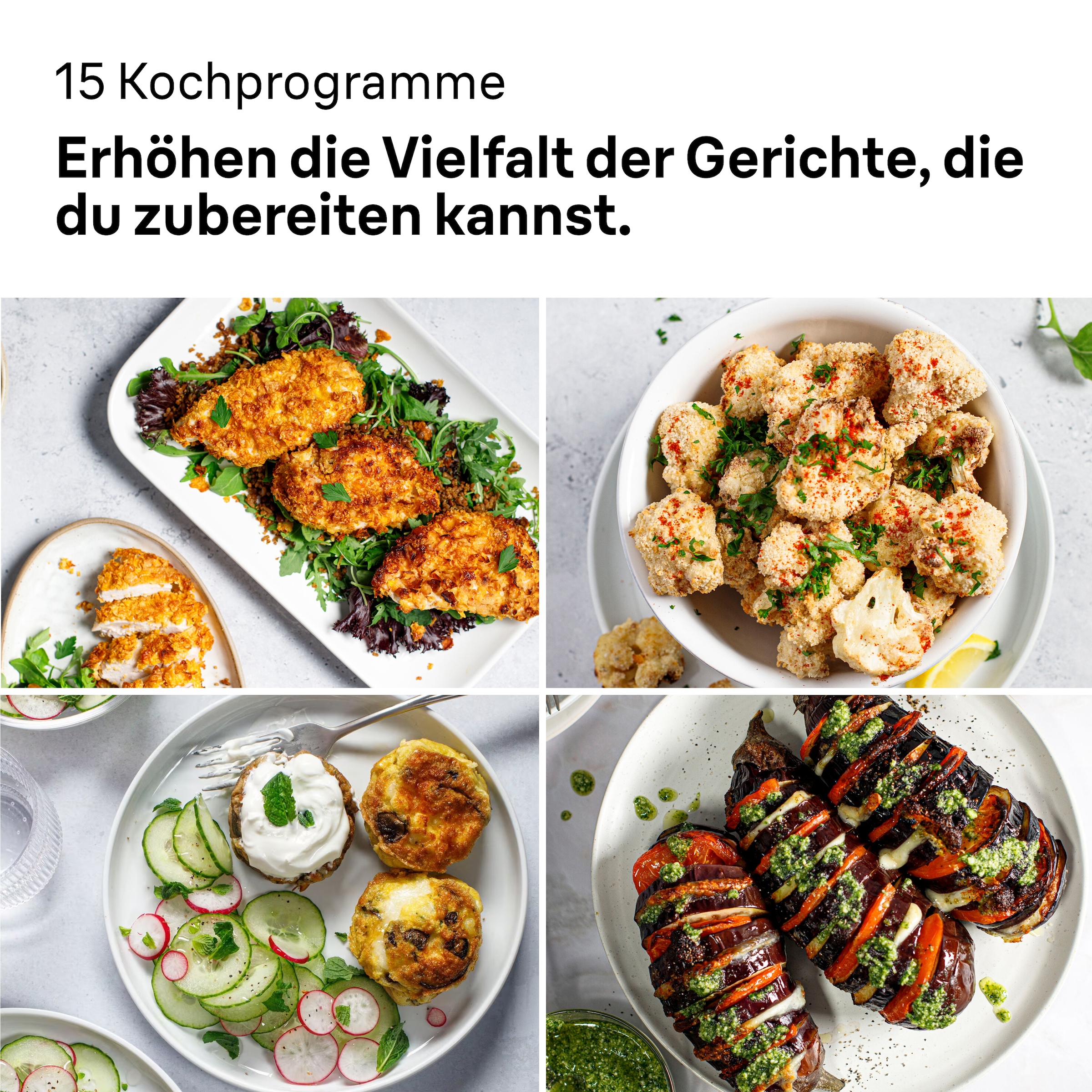 Braun Heißluftfritteuse »MultiFry HF 5054I BK« 2000 W 2 in 1-Gerät: Frittieren & Backen, 2.000 Watt, digitales Display