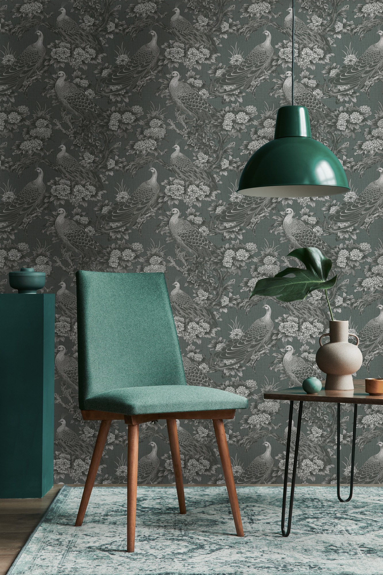 living walls Vliestapete »Michalsky 6 florale Tapete Mustertapete Vögel Tiere«, matt, Vliestapete Natur für Schlafzimmer Küche Wohnzimmer Floral Design Flur
