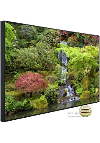 Papermoon Infrarotheizung »Kleiner Wasserfall in Garten«, sehr angenehme Strahlungswärme kaufen
