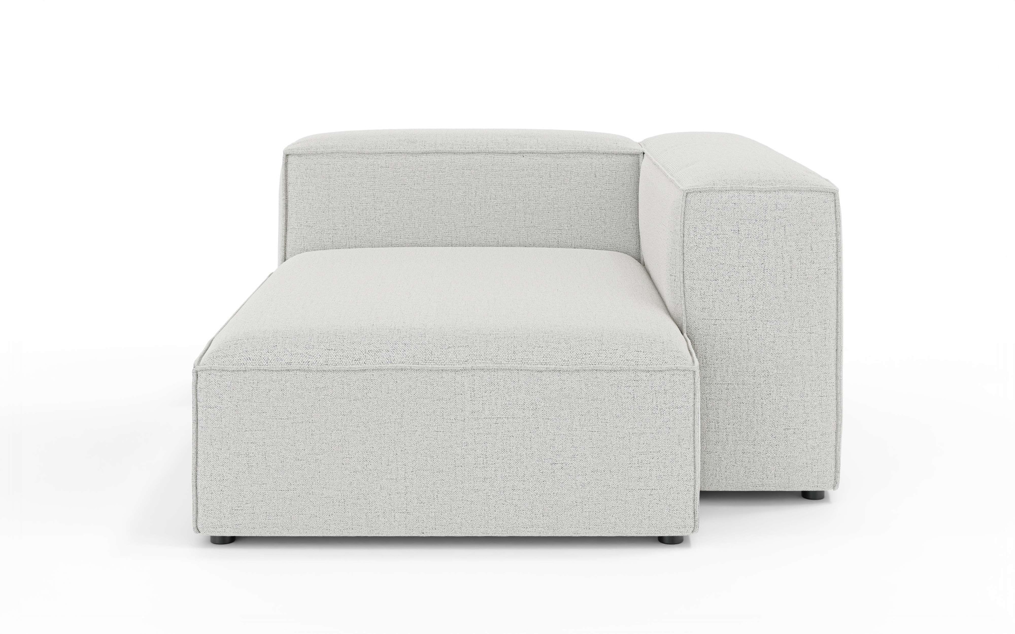 INOSIGN Ottomane »XL HAILY links/rechts bestellbar, extra tief, Maße B/T/H: 130/160/72cm«, als Modul oder separat verwendbar, für individuelle Zusammenstellung