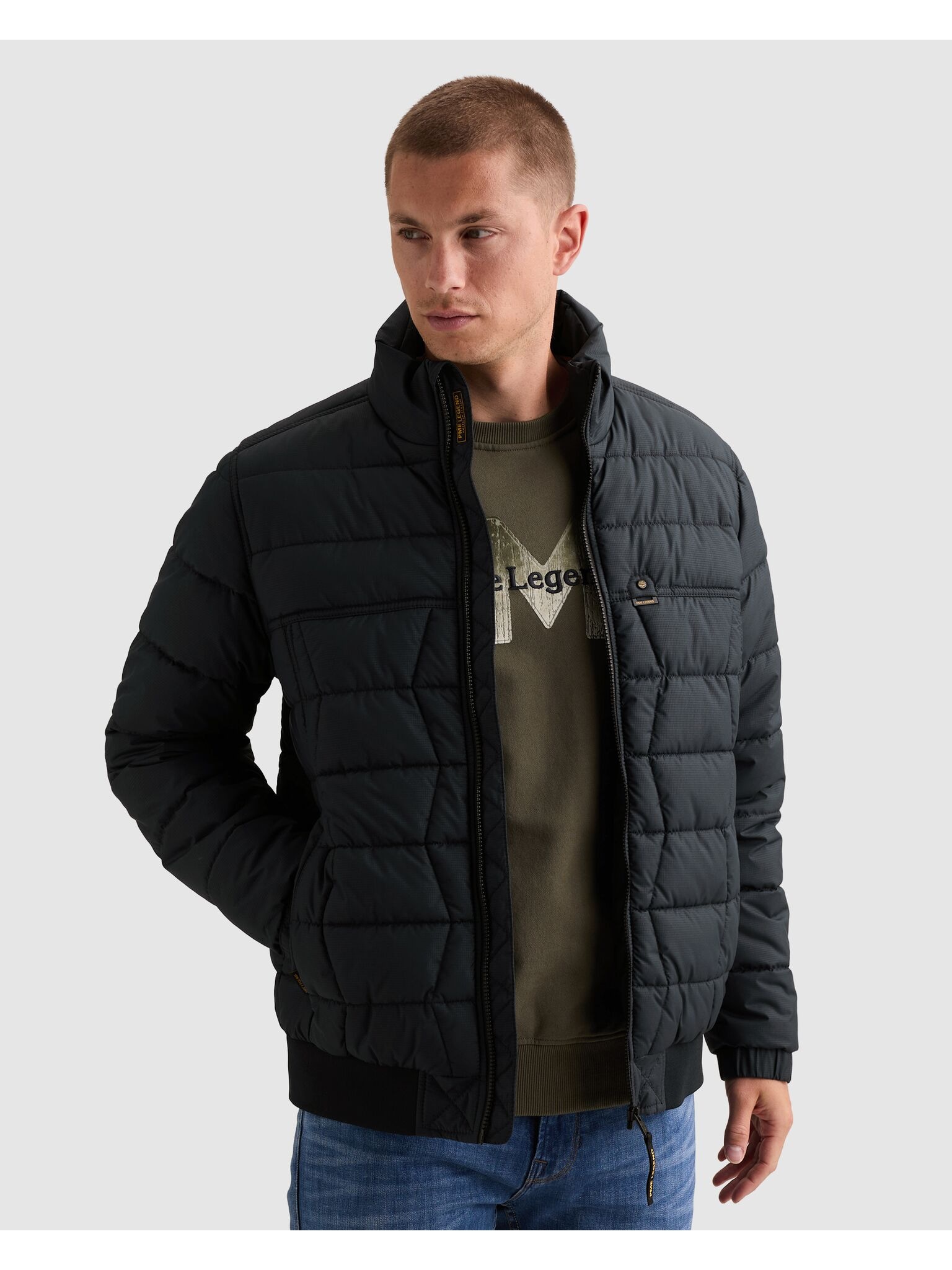PME LEGEND Blouson in gesteppter Optik, wasserabweisend