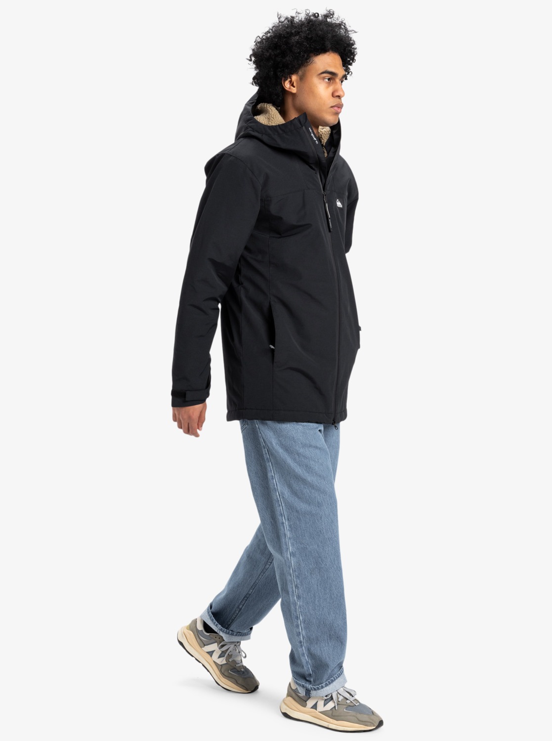 Quiksilver Langmantel »OVERCAST 3K PARKA« aus Baumwolle und Nylon, sportlicher Stil, atmungsaktiv
