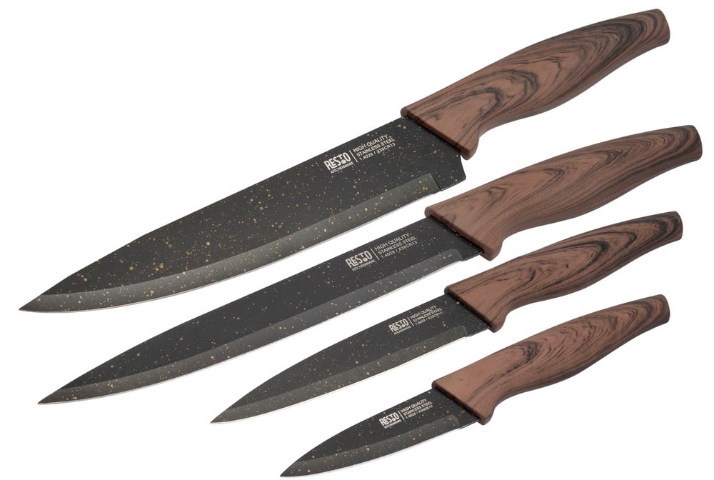 RESTO Kitchenware Messer-Set »Carina, Edelstahlmesser 4-teilig in Magnet-Ge günstig online kaufen