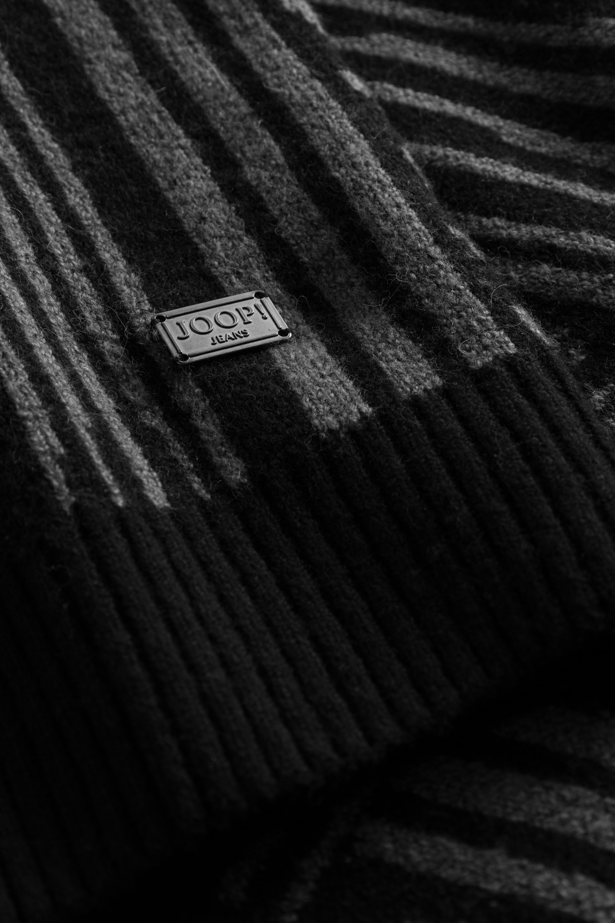 Joop Jeans Rundhalspullover »Skyo«, mit trendigem Muster