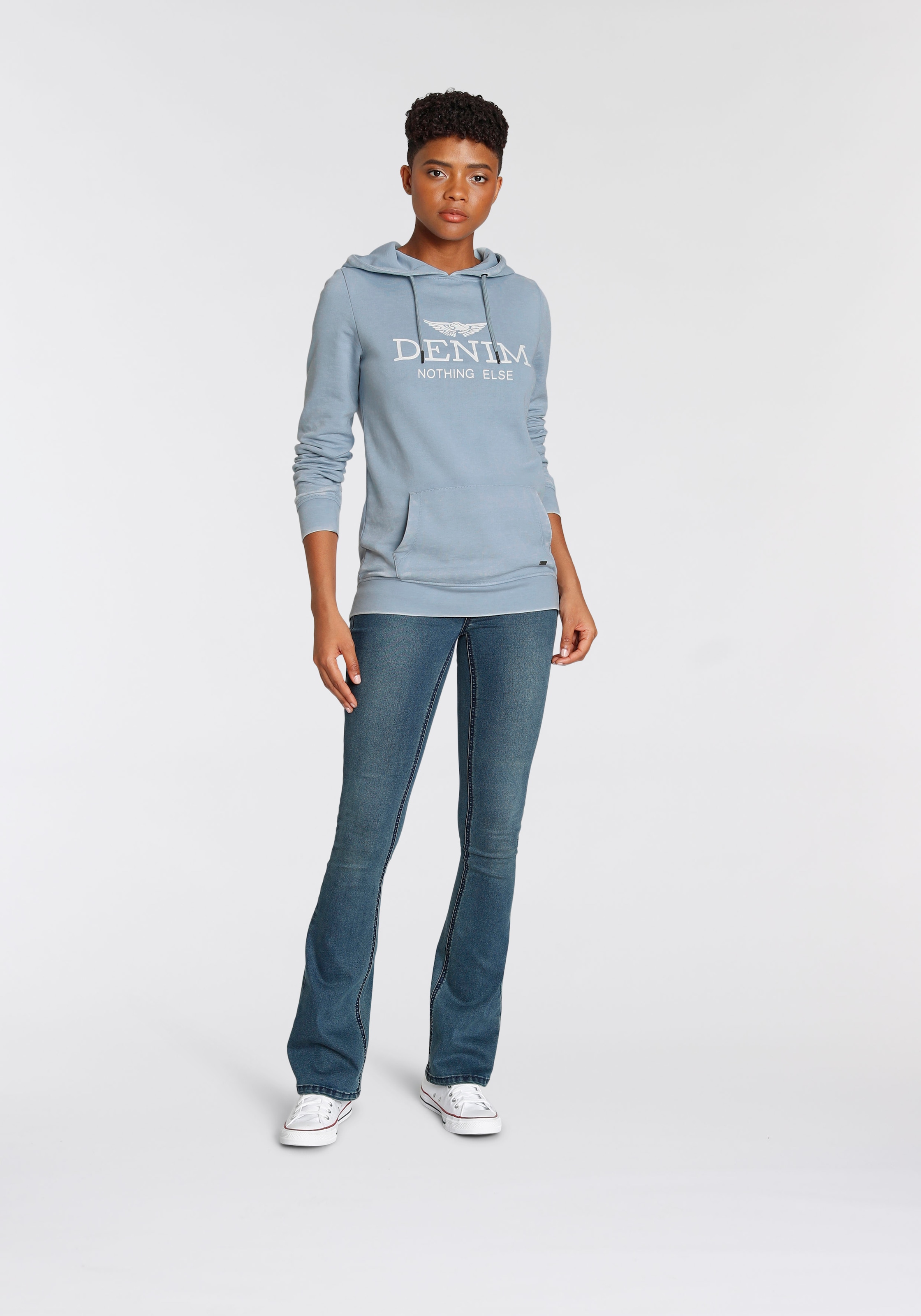 Stretch«, High Waist »Ultra im mit Bootcut-Jeans Arizona Online-Shop kaufen Shapingnähten