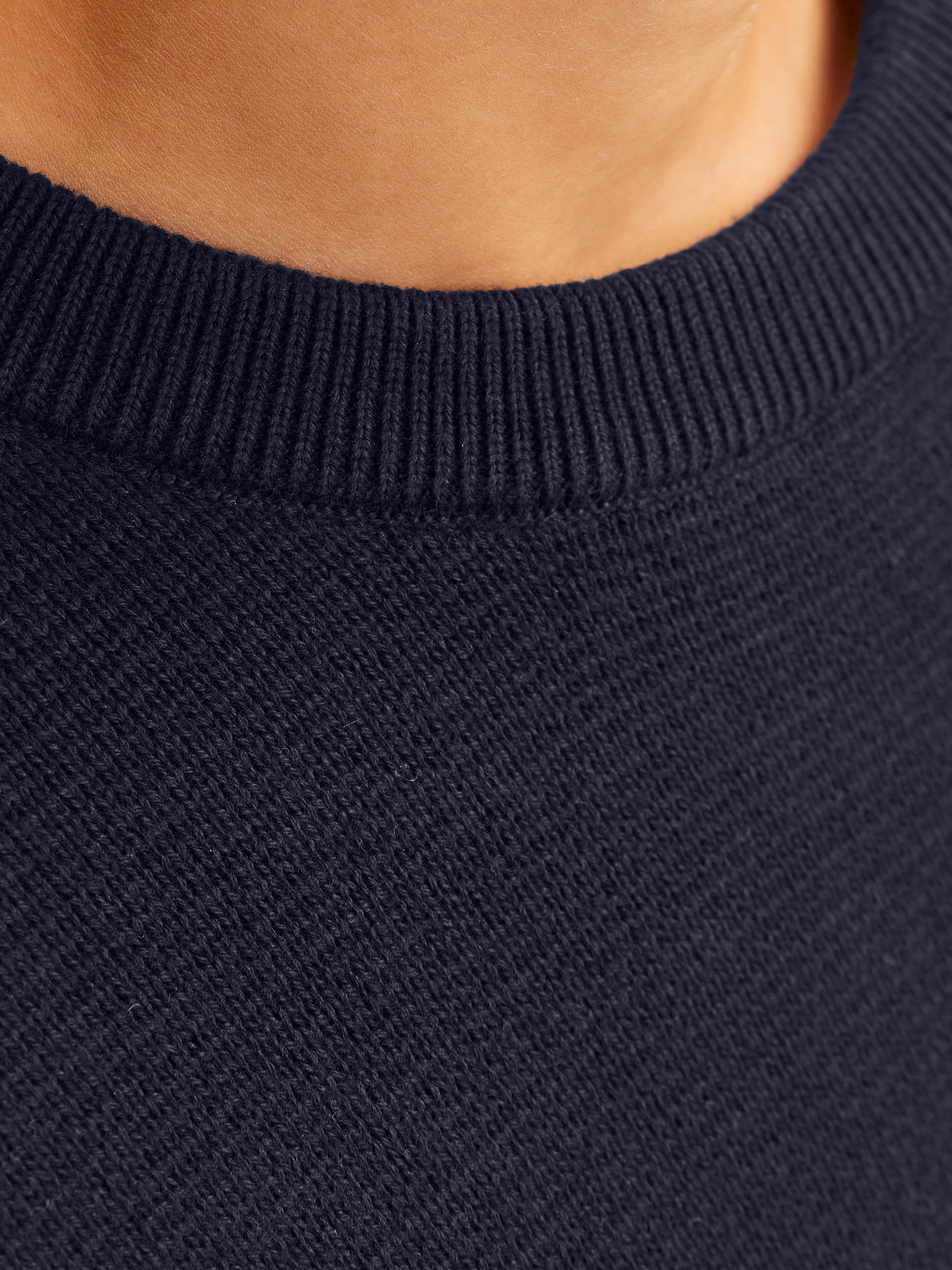 Jack & Jones Junior Rundhalspullover »JPRBLAMILANO STITCH KNIT CREW NECK JNR« Baumwolle, relaxed fit