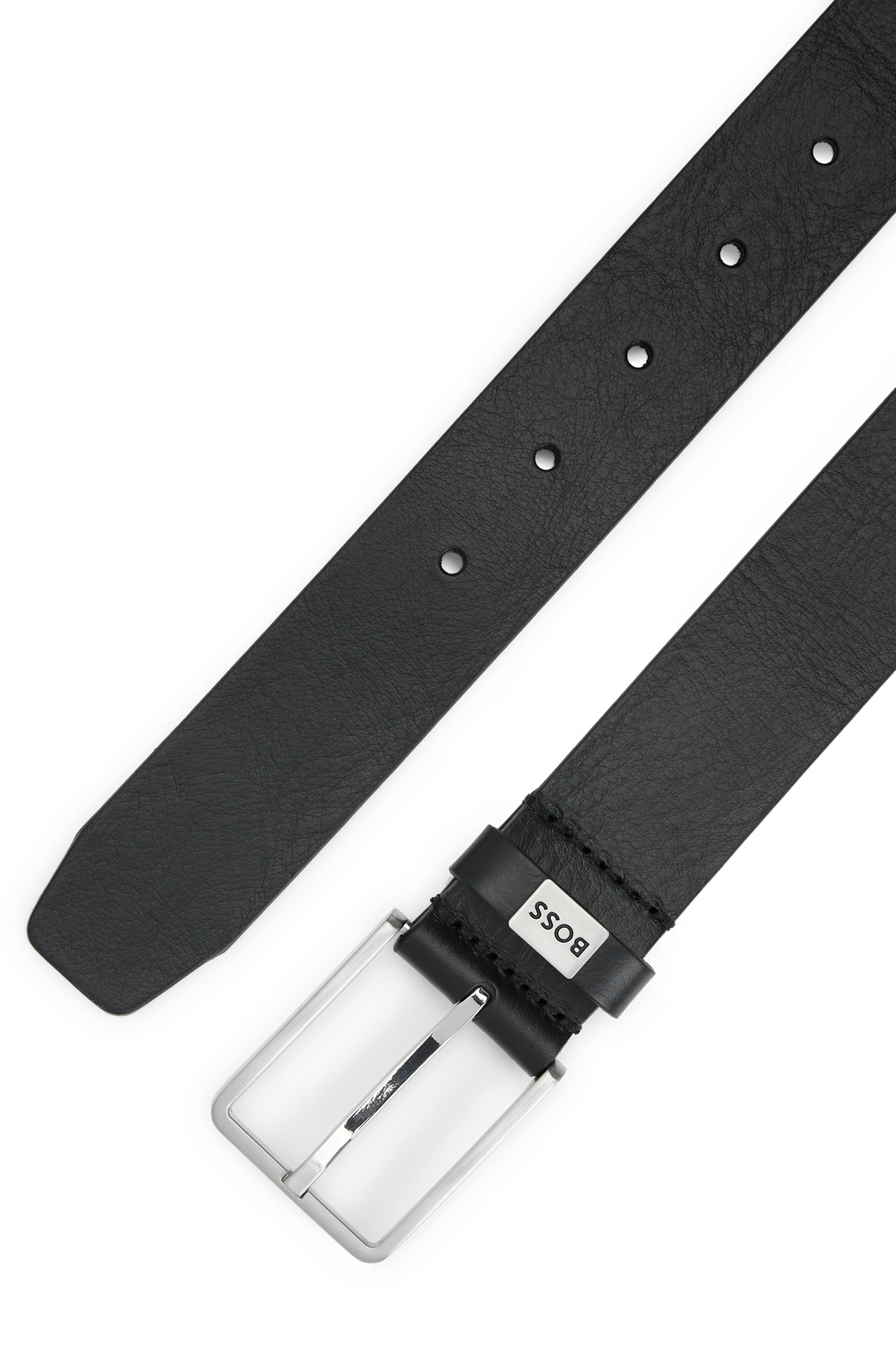 BOSS Ledergürtel »Elio_Sz35«, mit Markenlabel von BOSS