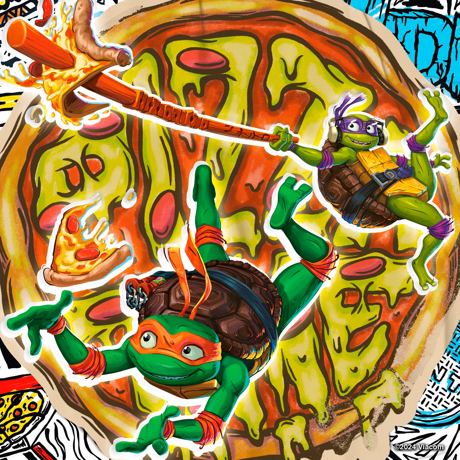 Ravensburger Puzzle »Teenage Mutant Ninja Turtles, Ninja Turtles«, 3 x 49 Teile; Made in Europe; FSC® - schützt Wald - weltweit