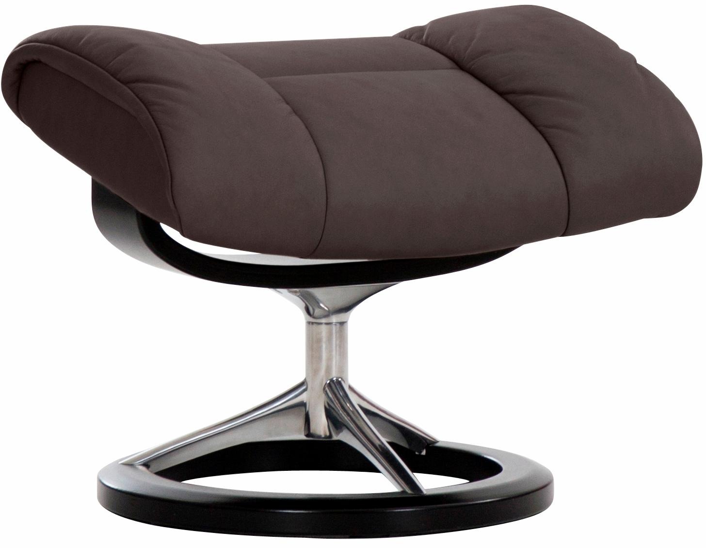 Stressless® Hocker »Ruby«, mit Signature Base, Gestell Eiche, Wenge, Braun & Schwarz