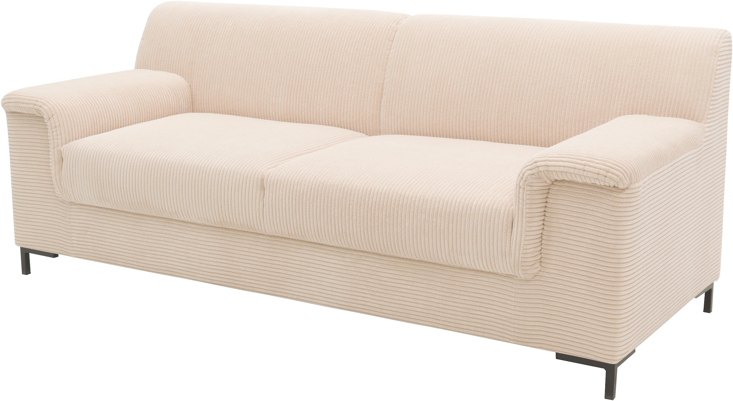 INOSIGN 2,5-Sitzer »Jamie 2 auch in Cord B/T/H: 192/81/76 cm«, zeitlos, modern, mit komfortablem Federkern