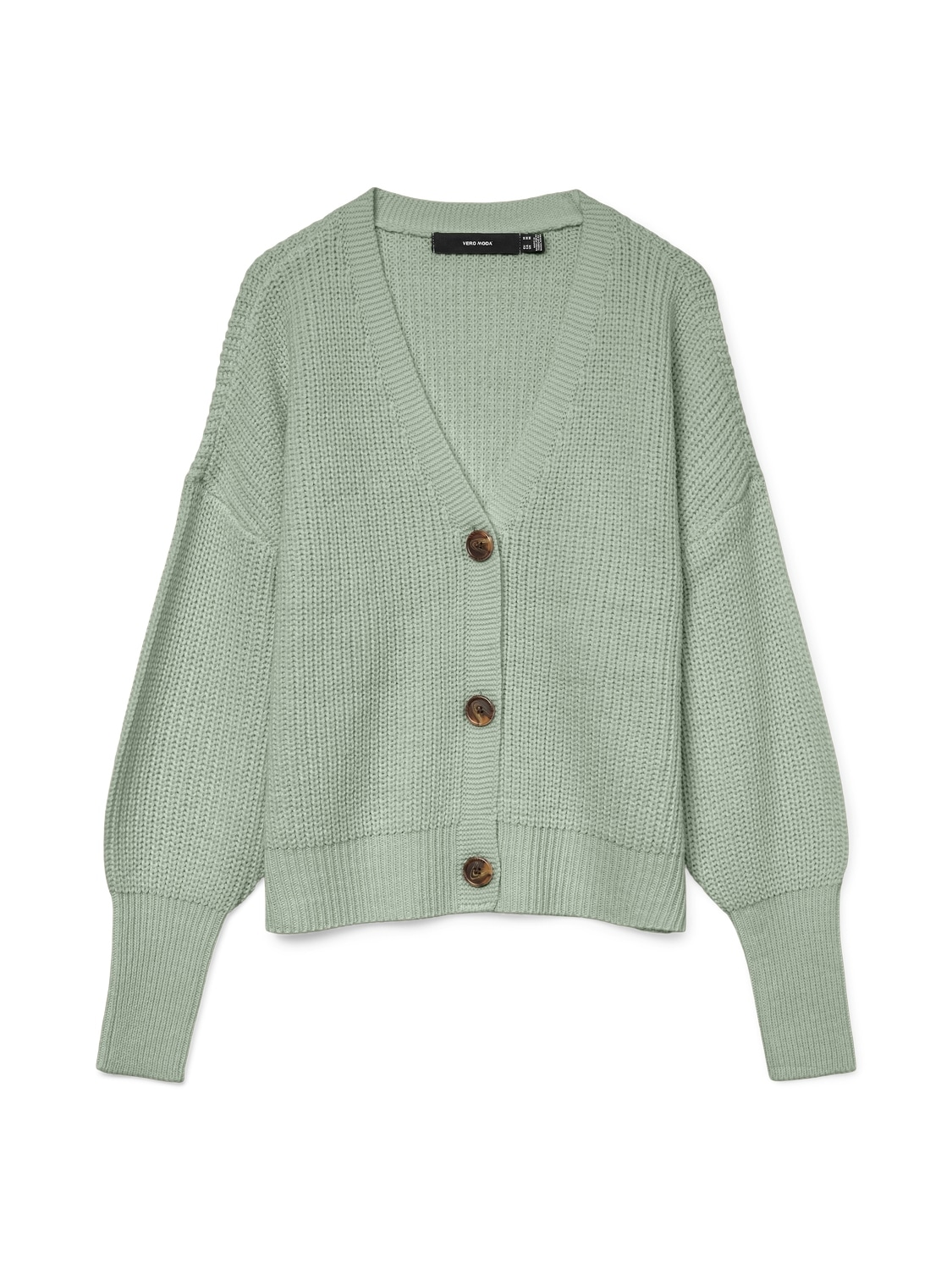 Vero Moda Strickjacke »VMLEA LS V-NECK CUFF CARDIGAN NOOS« Rippstrick
