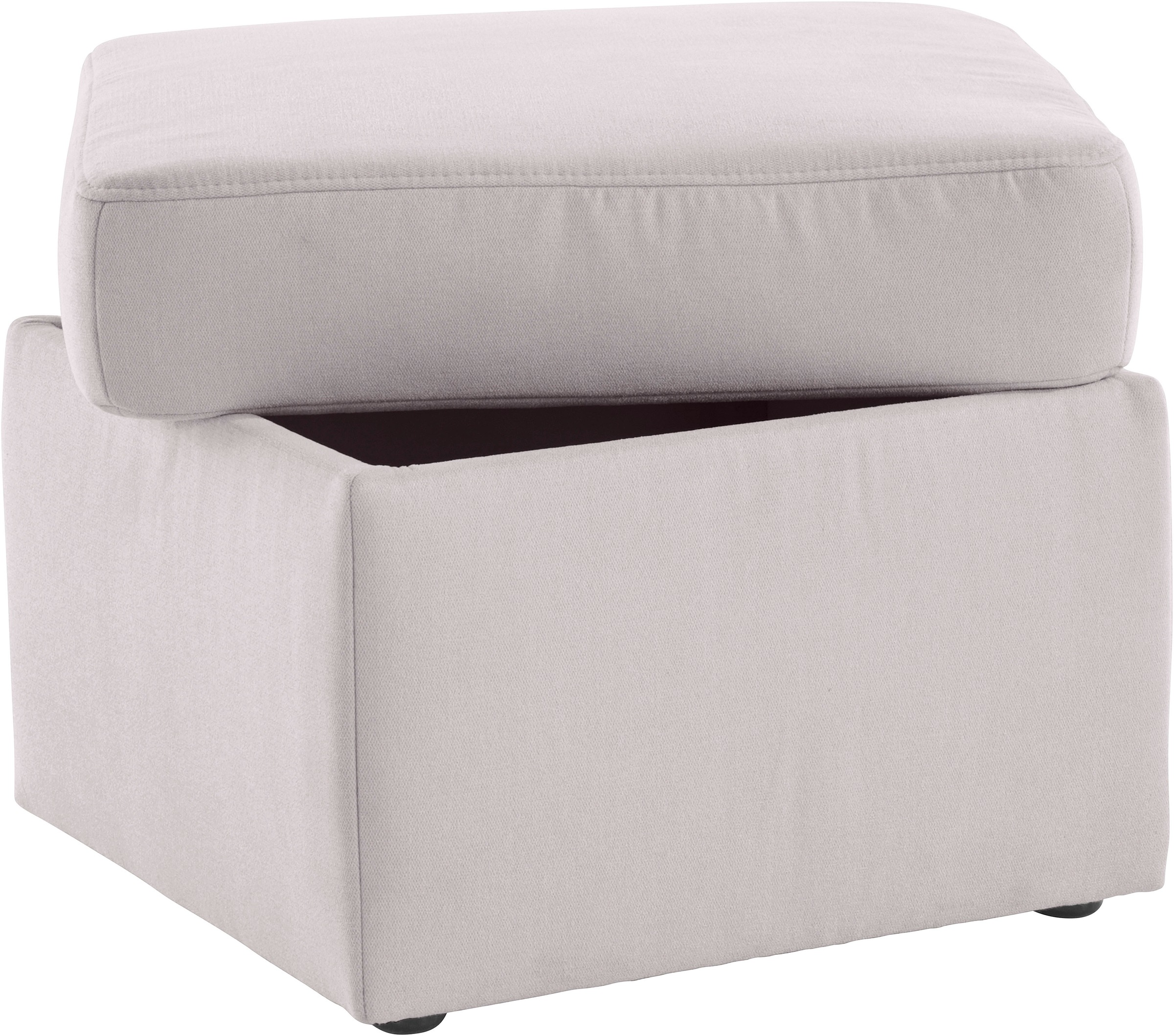 sit&more Stauraumhocker »Melissa«, klassisches Design, optional in dem mit Wasser zu reinigendem Bezug