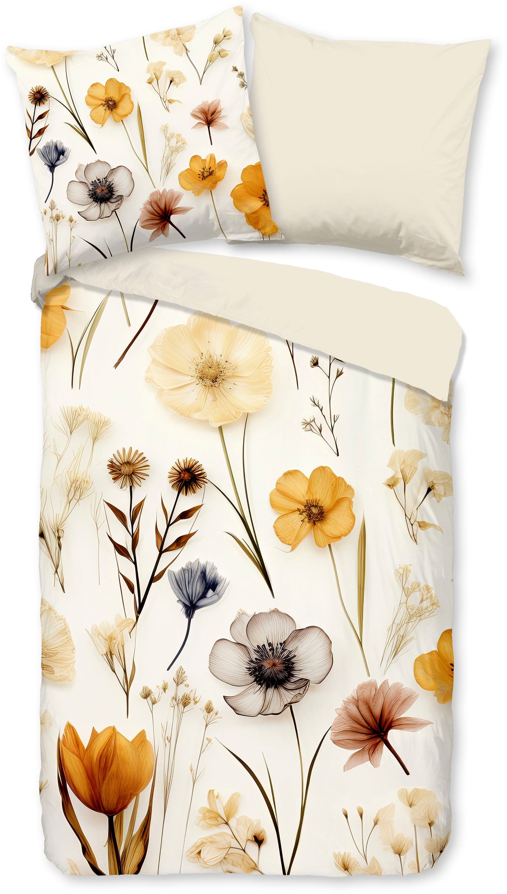 good morning Wendebettwäsche »Lara« 3 Stk. tlg. 100% Baumwolle, Renforcé, R günstig online kaufen