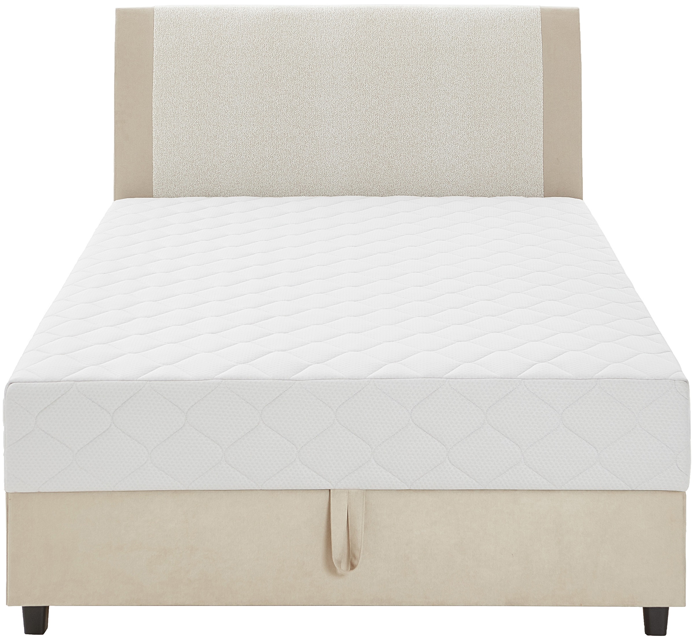 ATLANTIC home collection Boxbett »Borgholm« mit Taschen-Federkernmatratze, Bettkasten und Absetzung im Kopteil