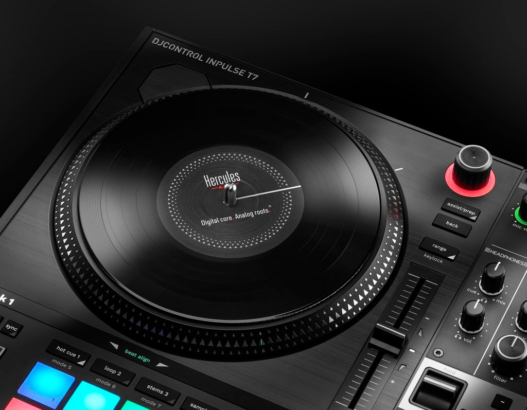 HERCULES DJ Controller »Inpulse T7 White Editio retail«