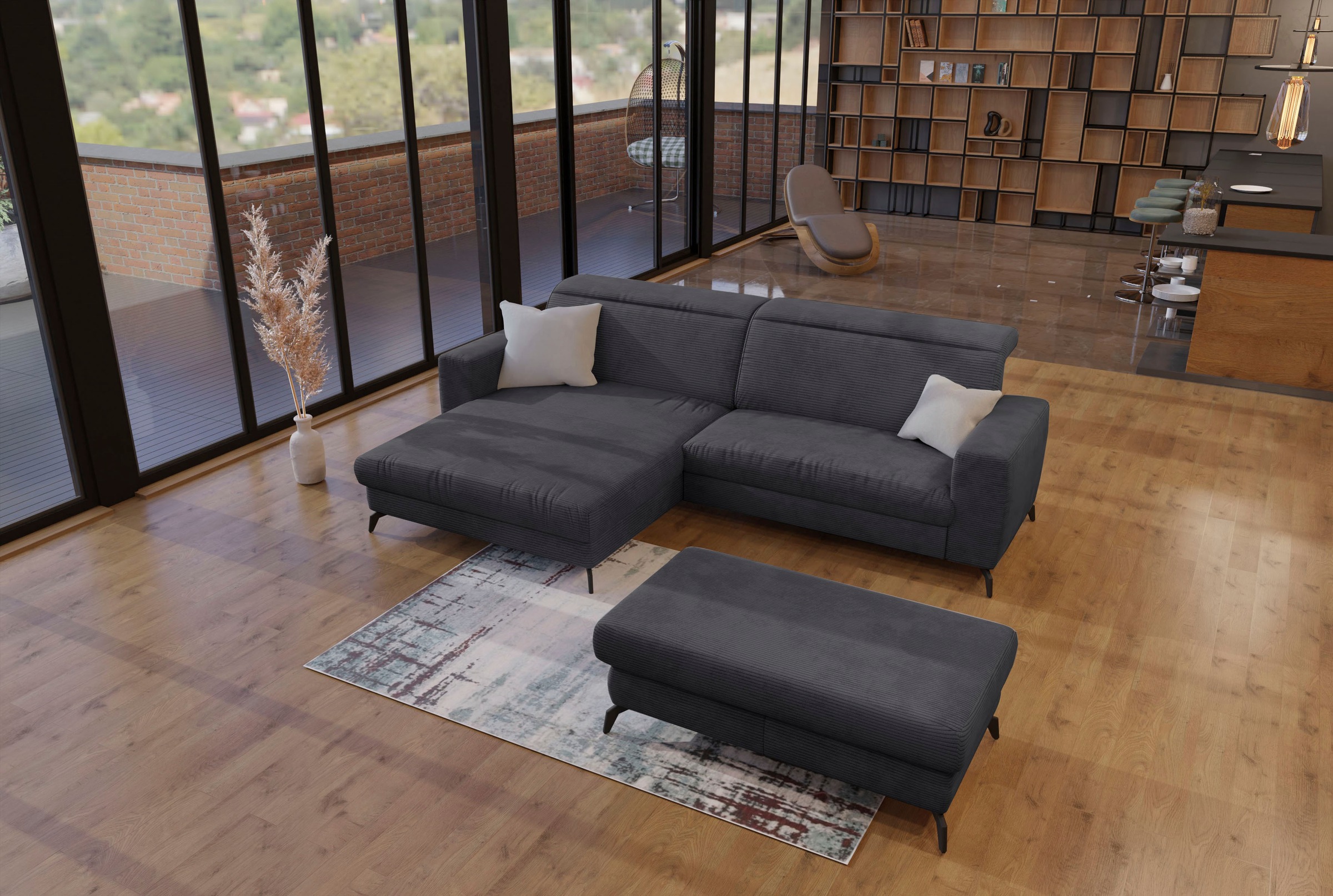 sit&more Ecksofa »Bolero L-Form« günstig online kaufen
