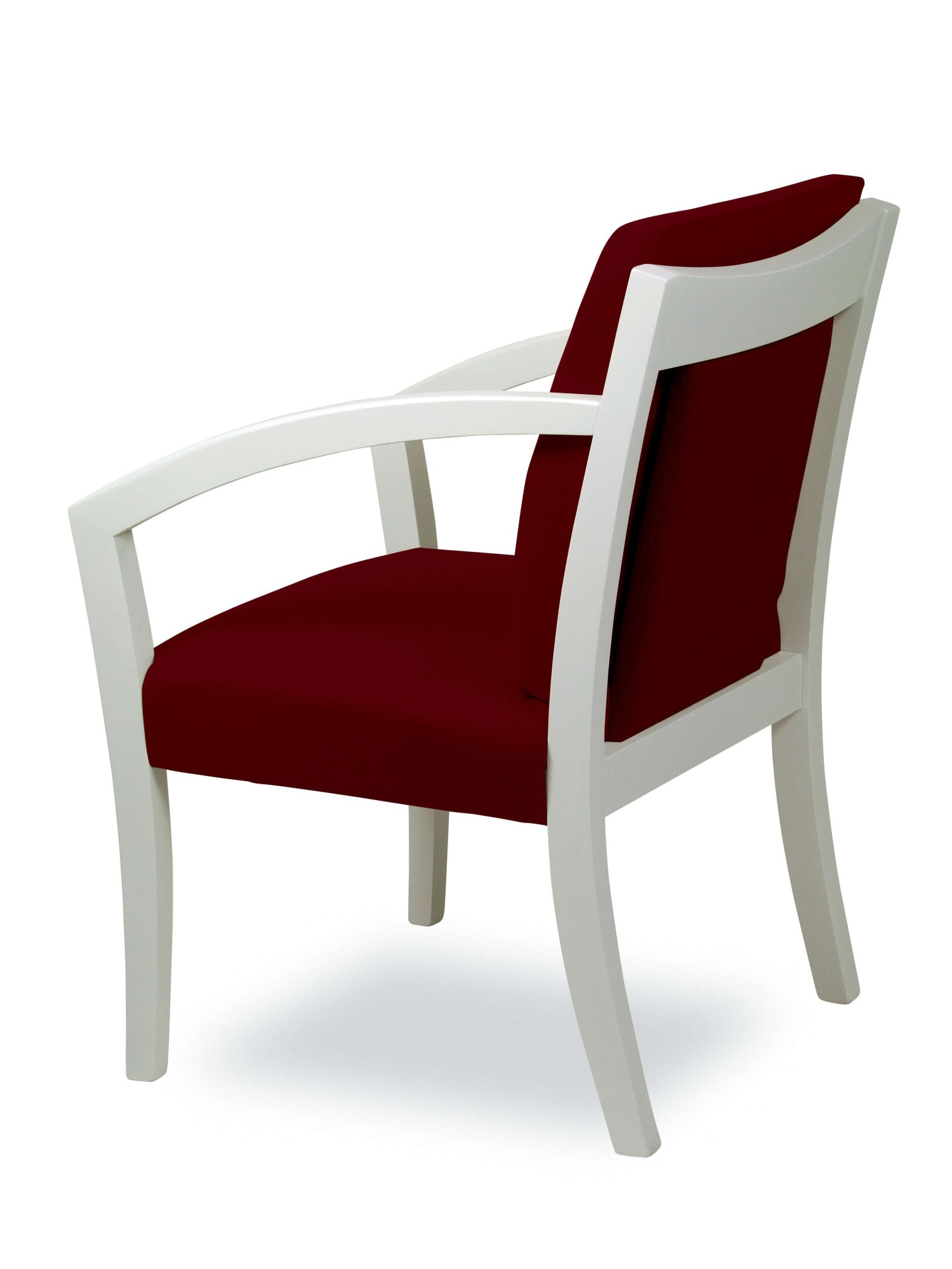 Home affaire Esszimmerstuhl »G98 George Armlehnstuhl, Sessel, in 3 Gestellfarben Made in Italy« () 1 Stk.Extra-confort, Fleckenabweisendes Gewebe, Massivholz