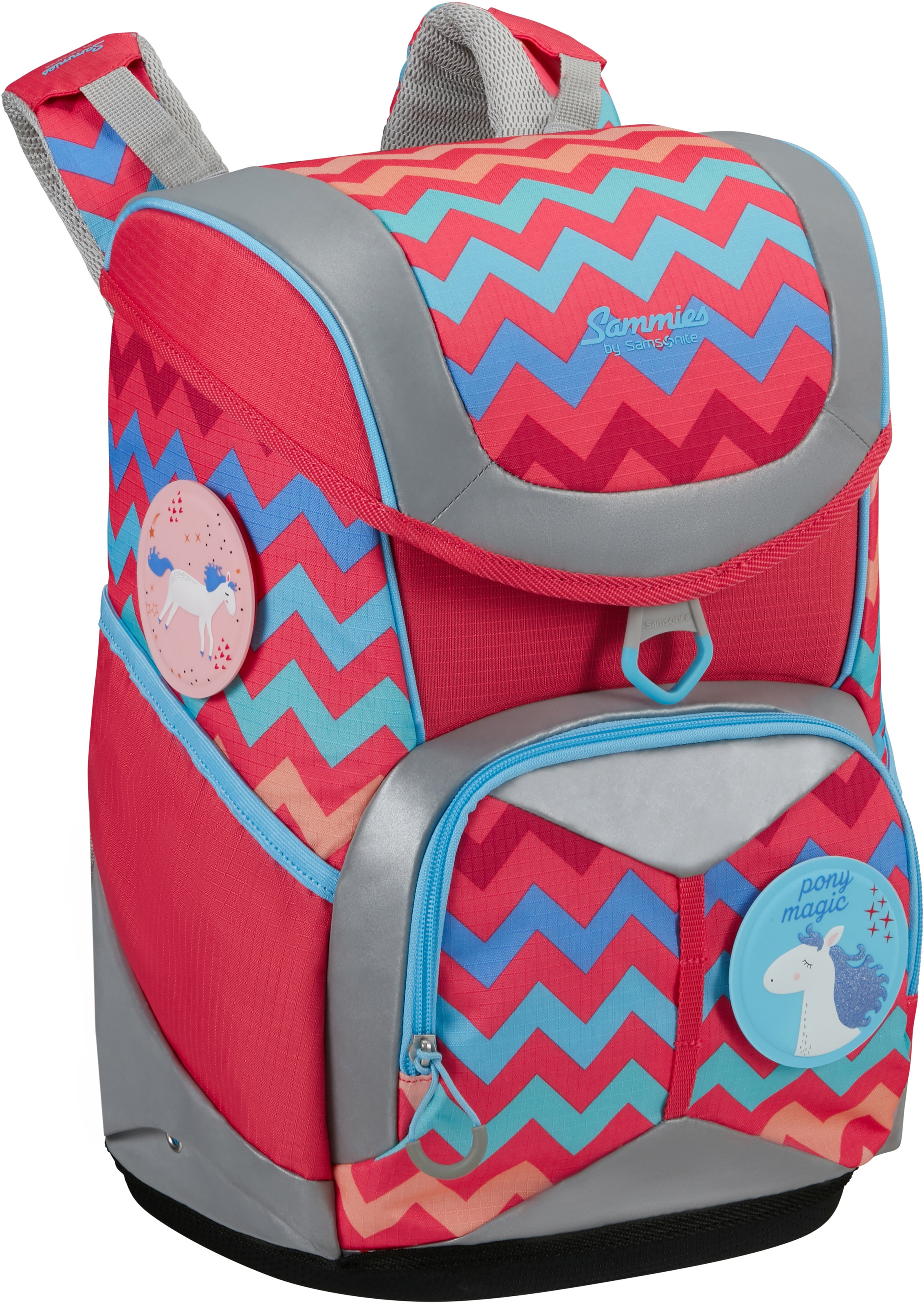 Samsonite Schulrucksack »Sammies Ergofit, Pony Magic«, reflektierende Details